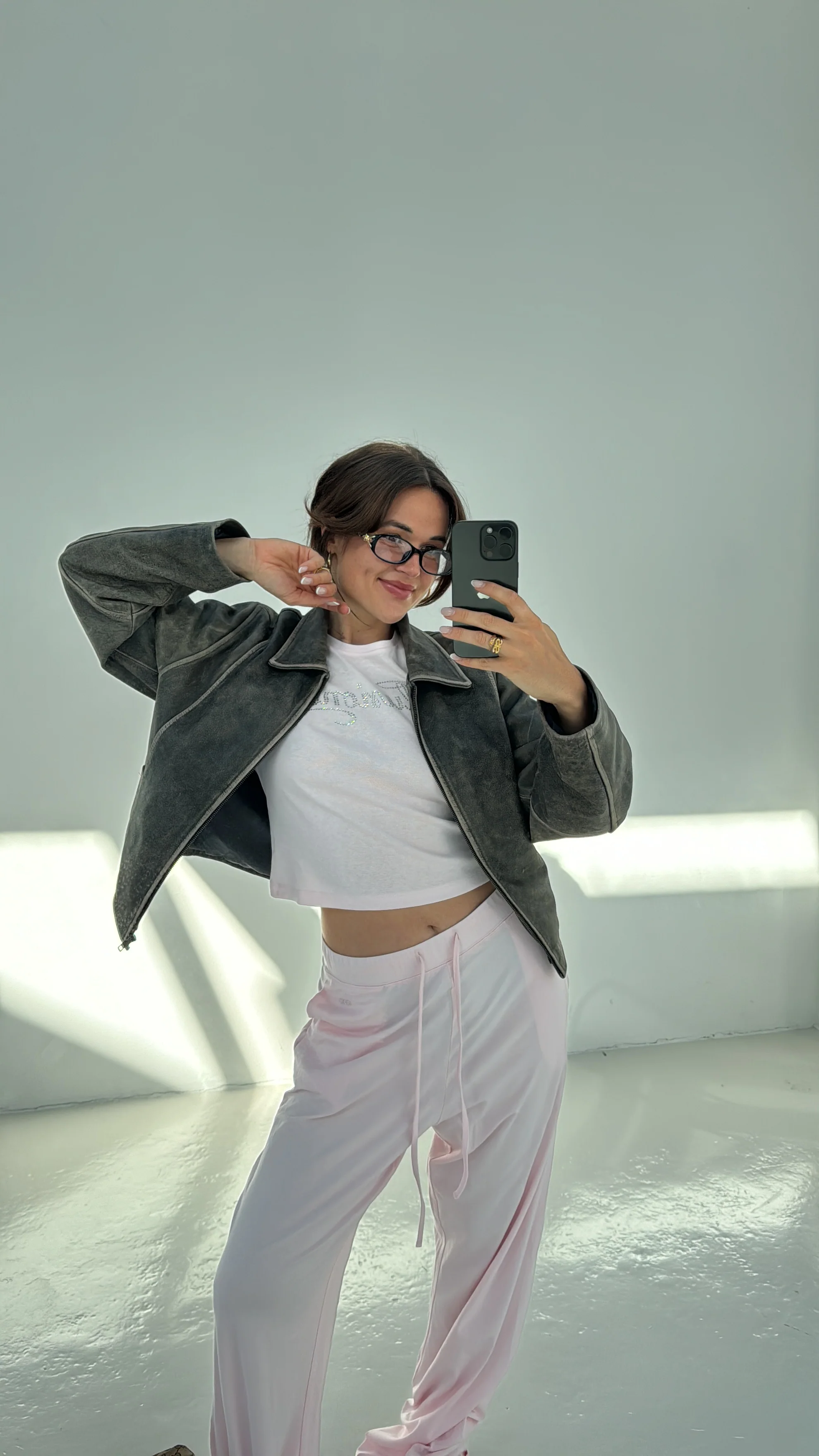 all day sweat pants baby pink - Image 10