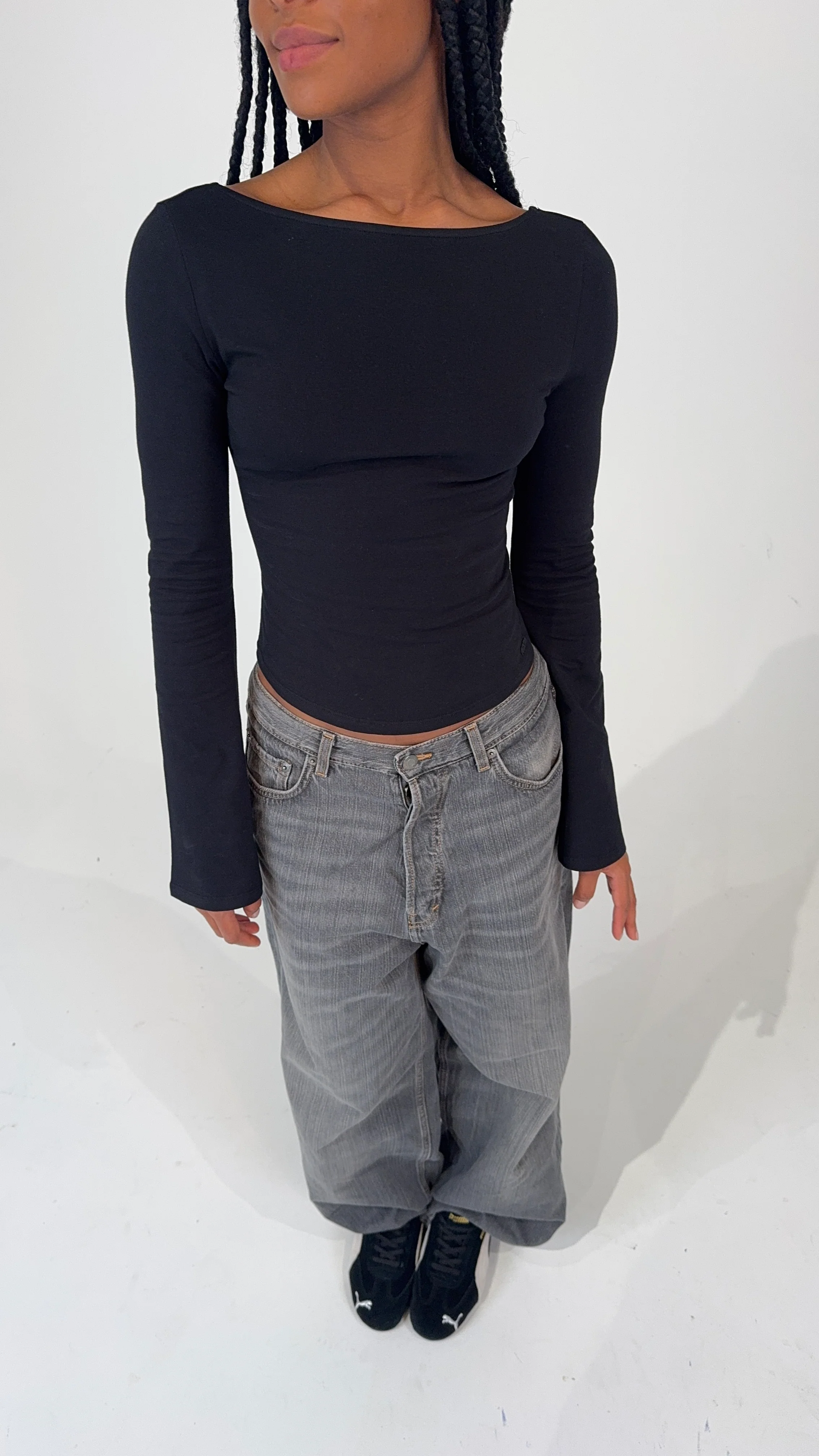 backless longsleeve black - Image 5