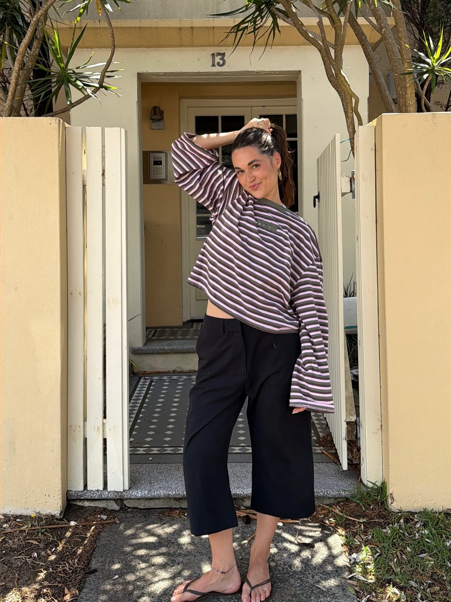 capri suit pants black - Image 8