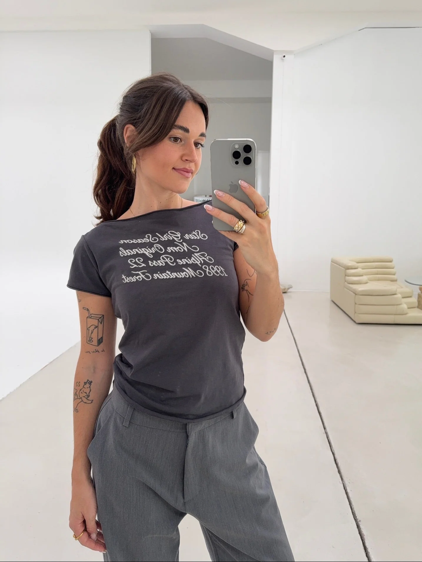 casual tee star girl - Image 7