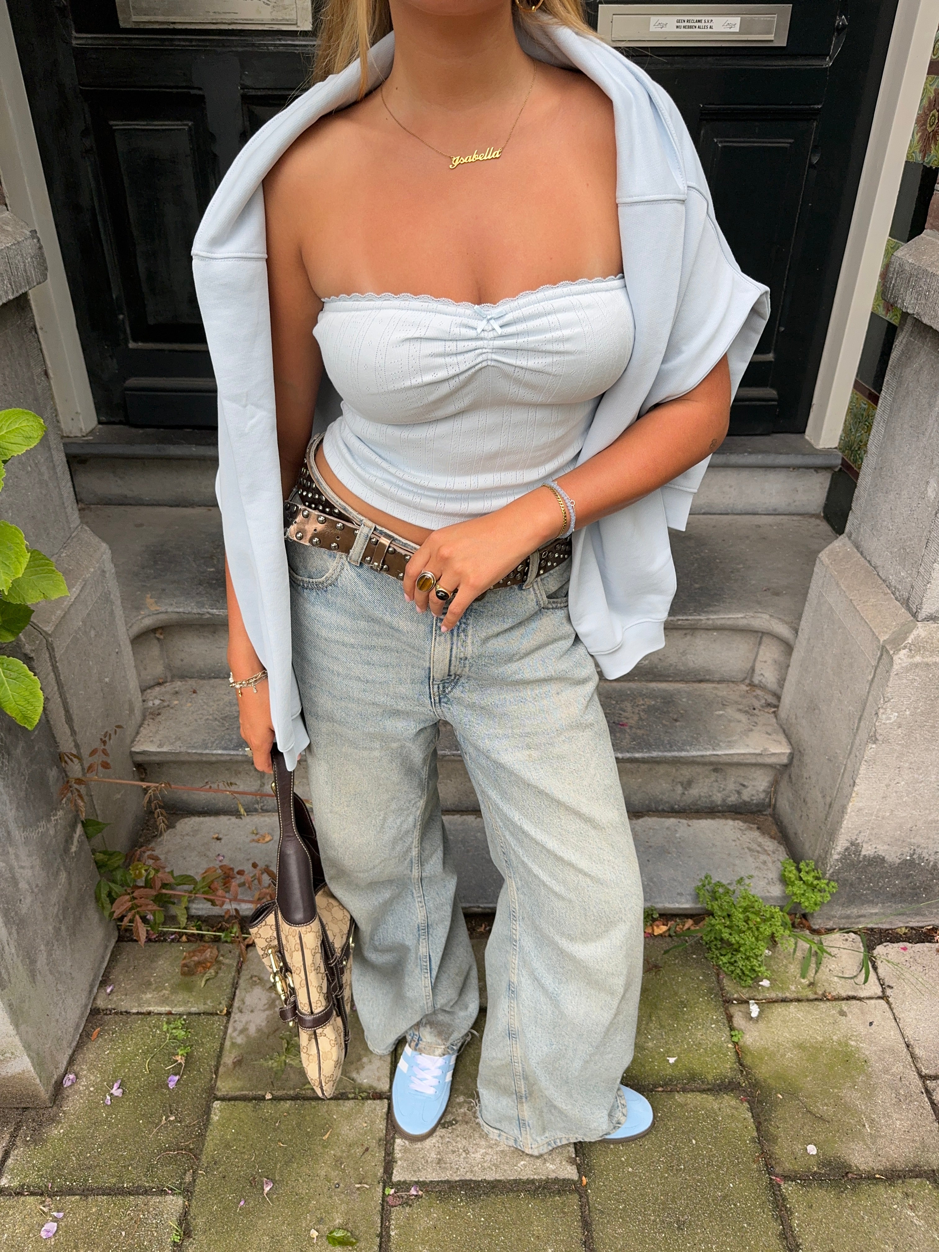 dreamy tube top baby blue - Image 12