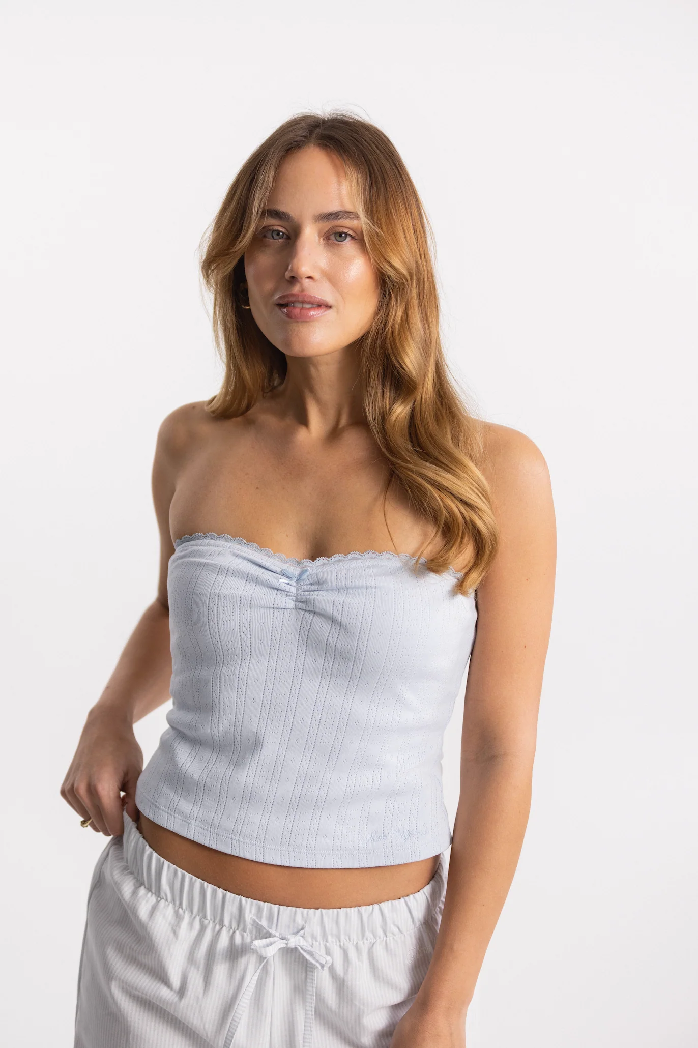 dreamy tube top baby blue - Image 4
