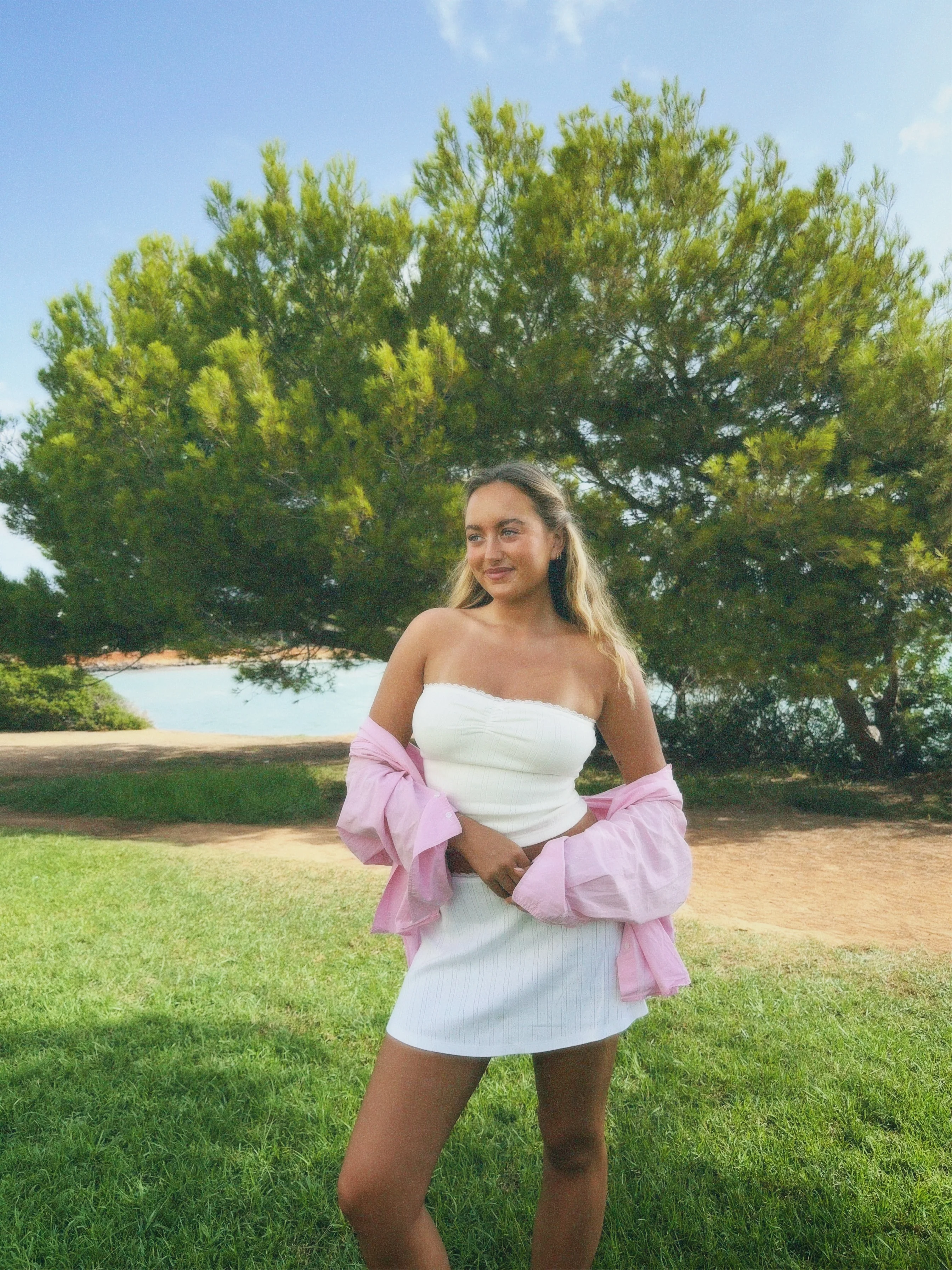 dreamy tube top off white - Image 7
