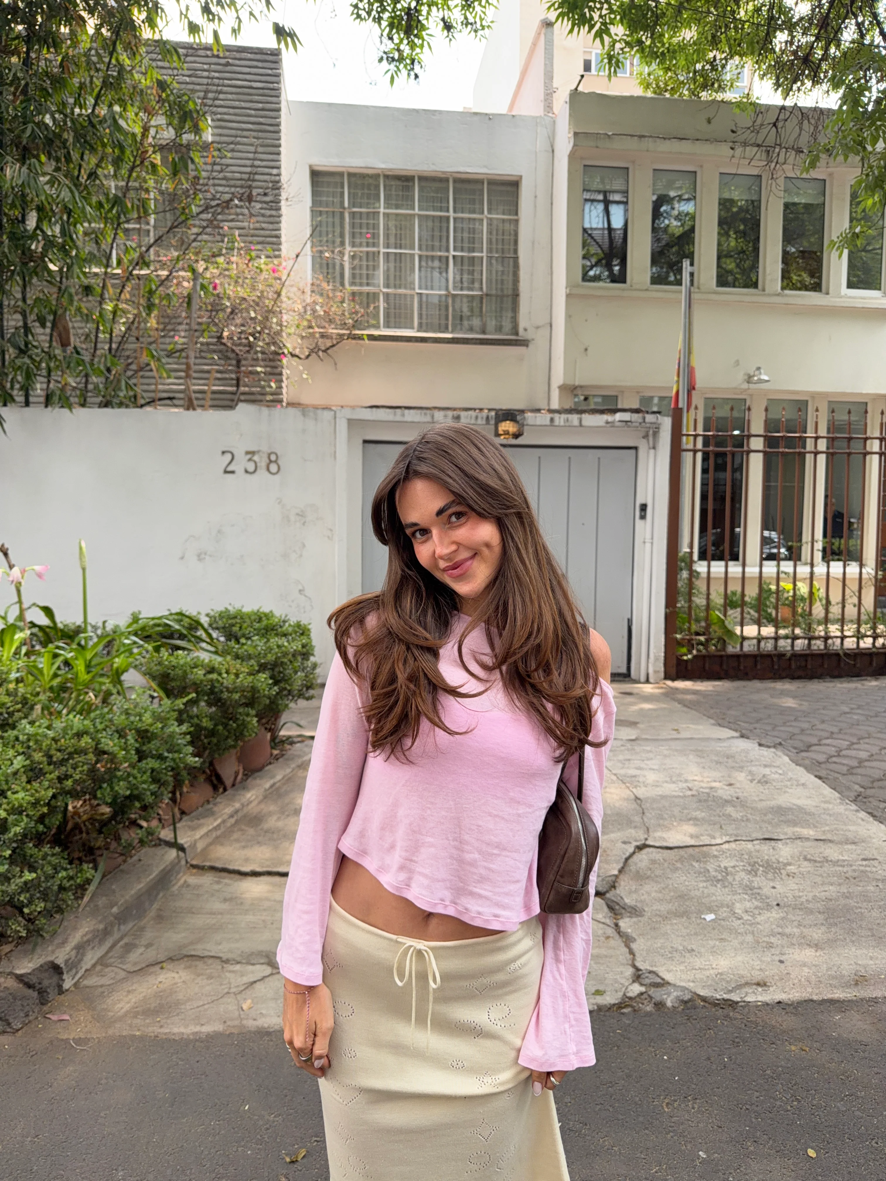 flared longsleeve bubble pink - Image 4
