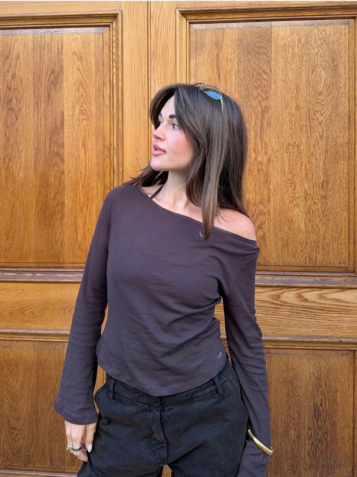 flared longsleeve cocoa - Image 7