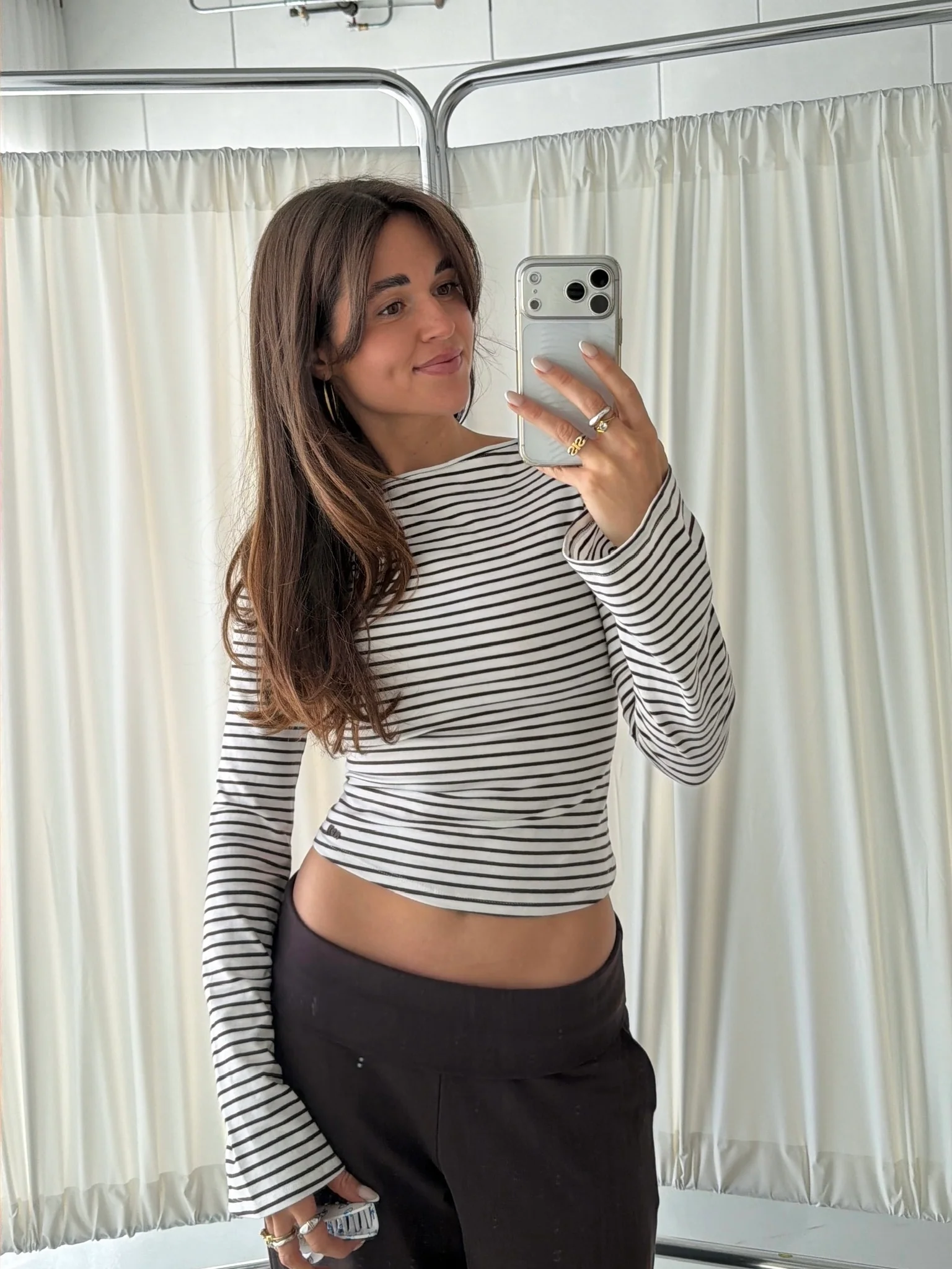 flared soft longsleeve stripes - Image 5