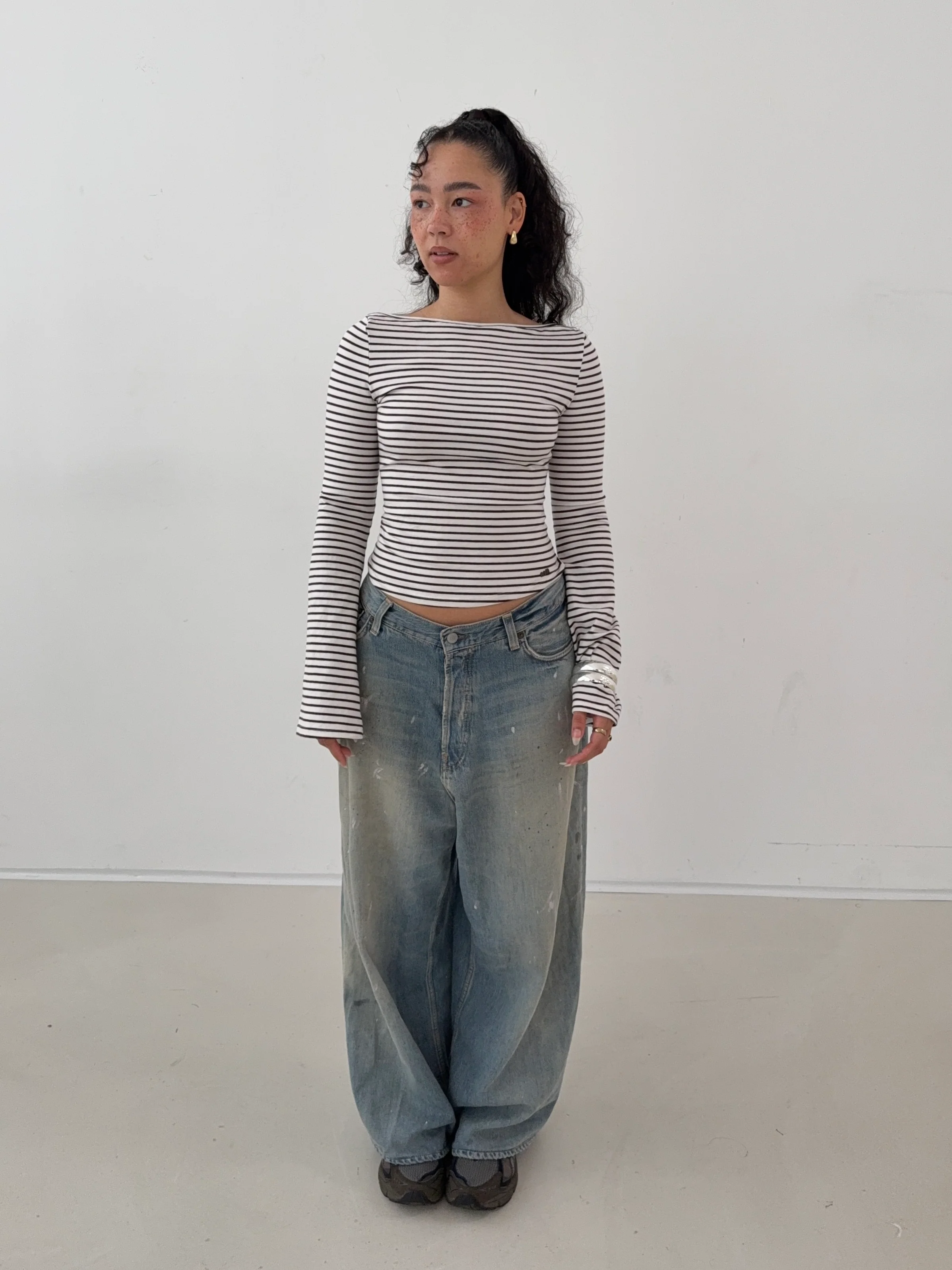 flared soft longsleeve stripes - Image 6