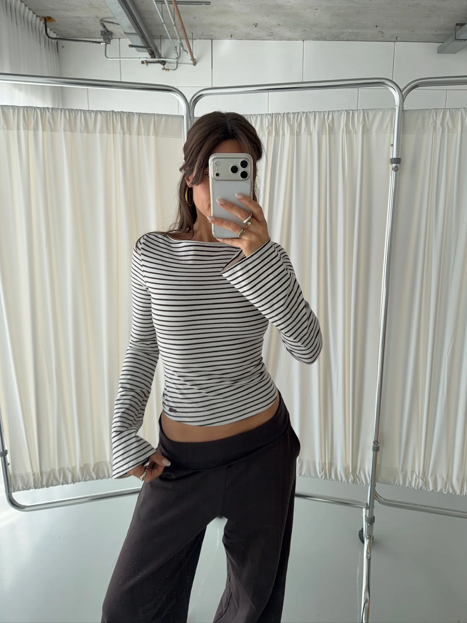 flared soft longsleeve stripes - Image 8
