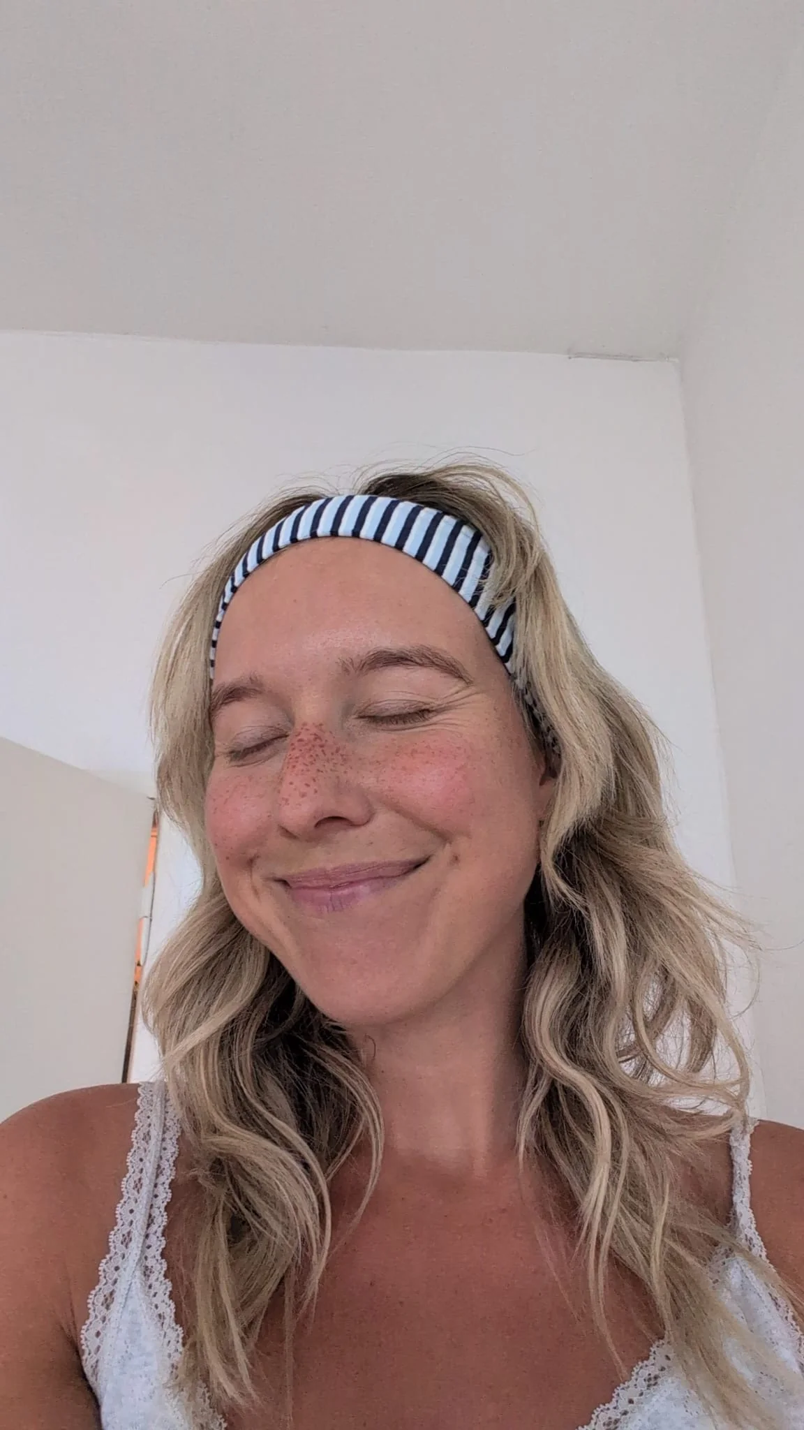 x gesina - hairband blue stripes - Image 8