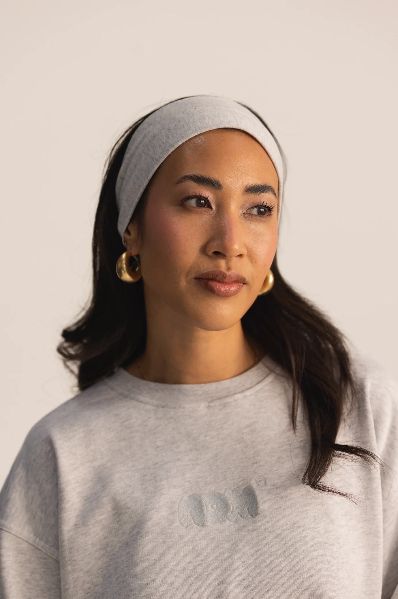 hairband grey melange - Image 5