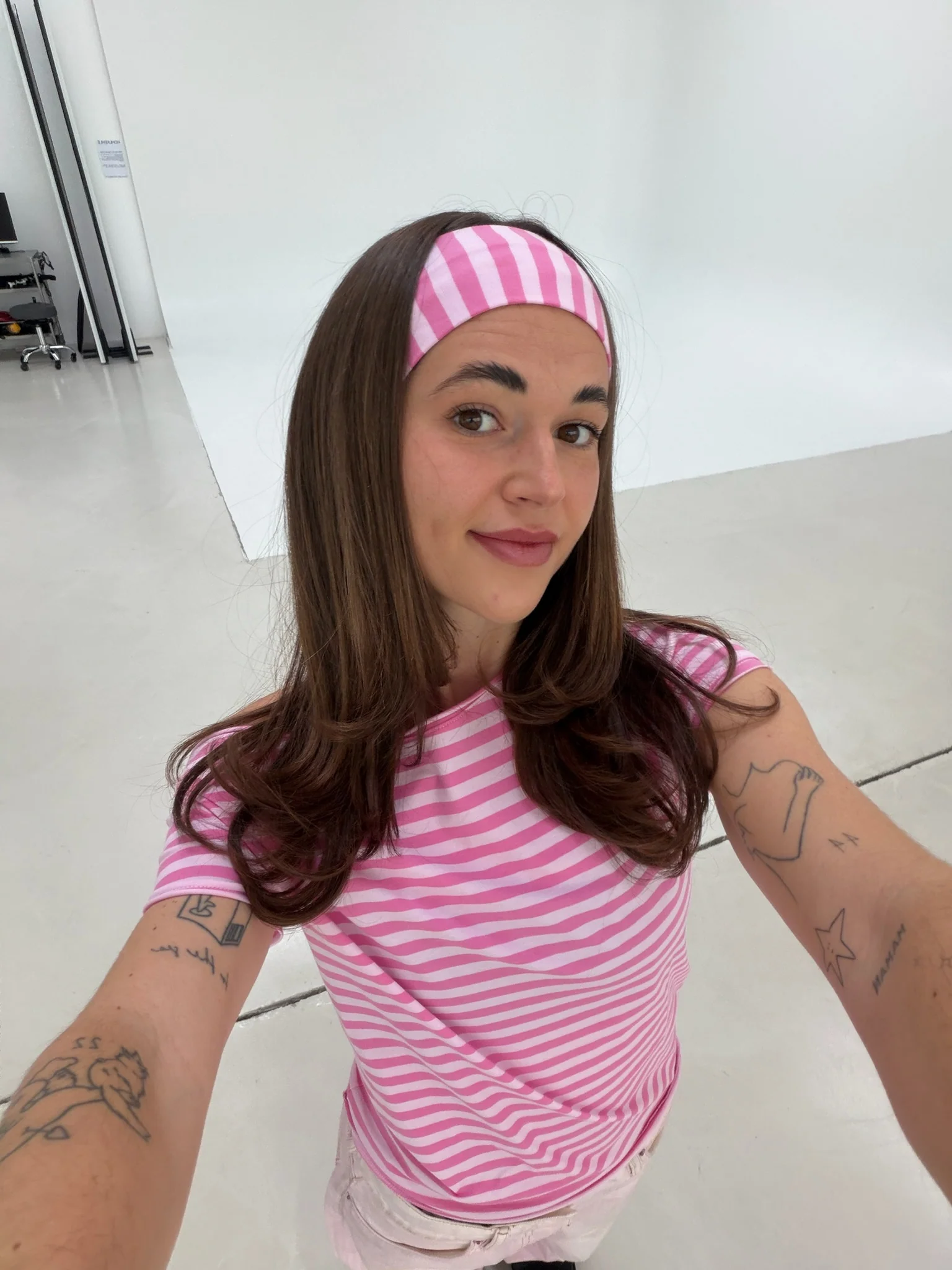 x lethilda hairband magenta stripes - Image 4