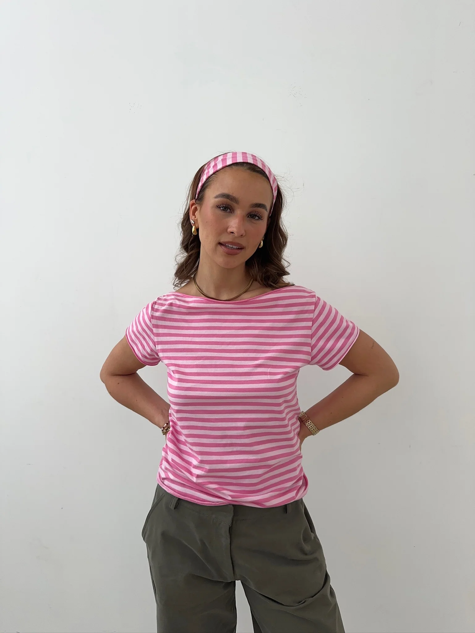 x lethilda hairband magenta stripes - Image 6