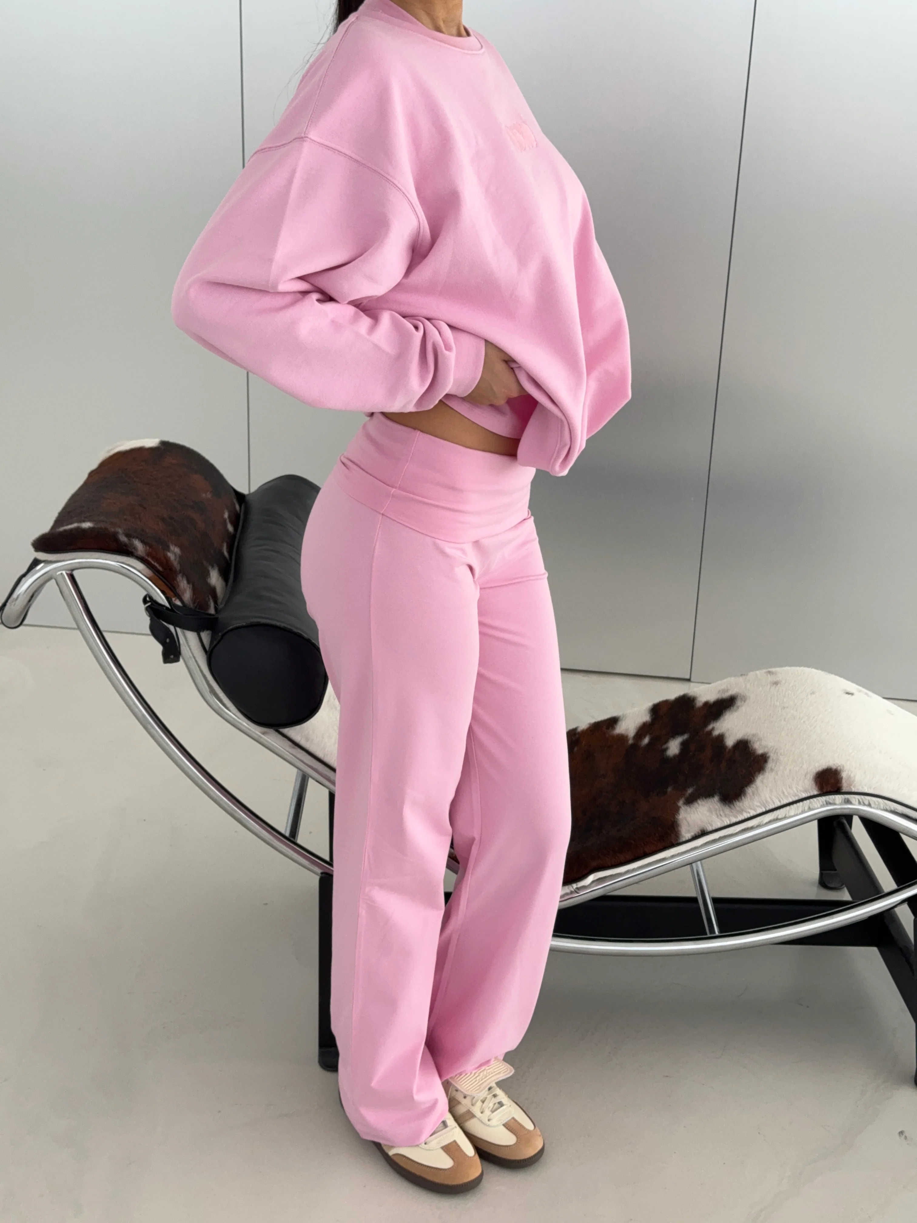 heavy soft pants pink - Image 3
