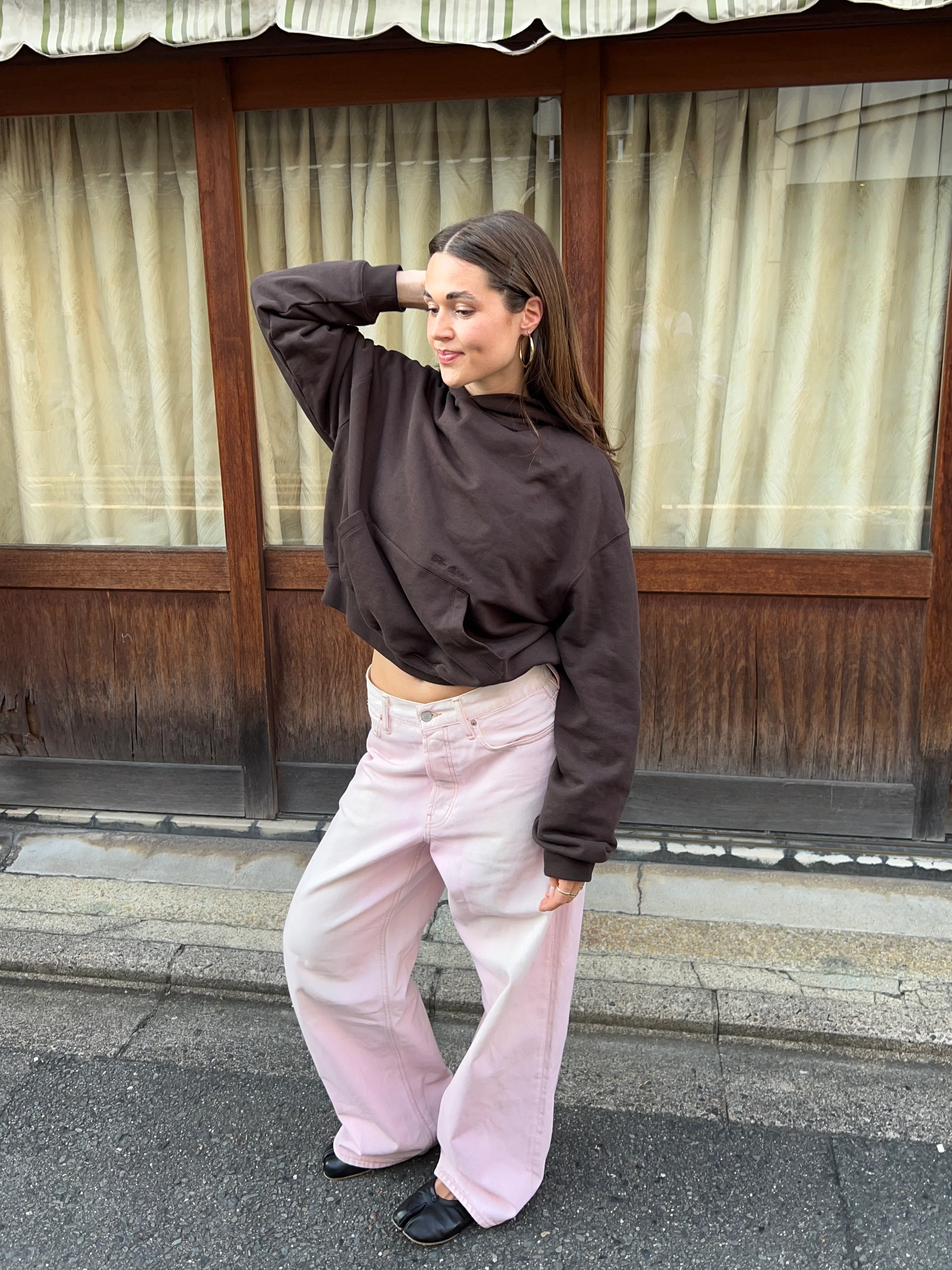 hoodie dark brown - Image 6