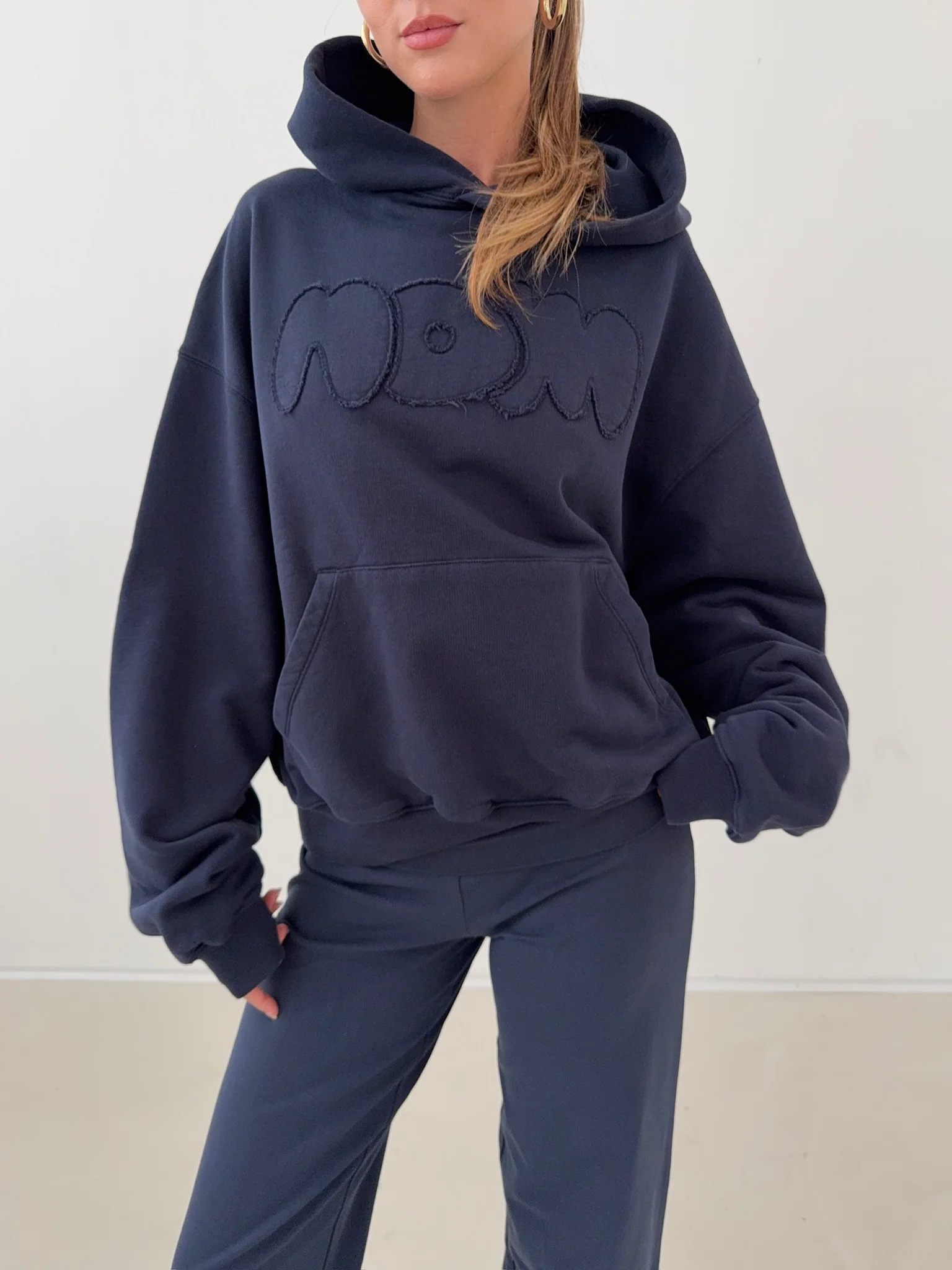 soft pants deep blue - Image 6