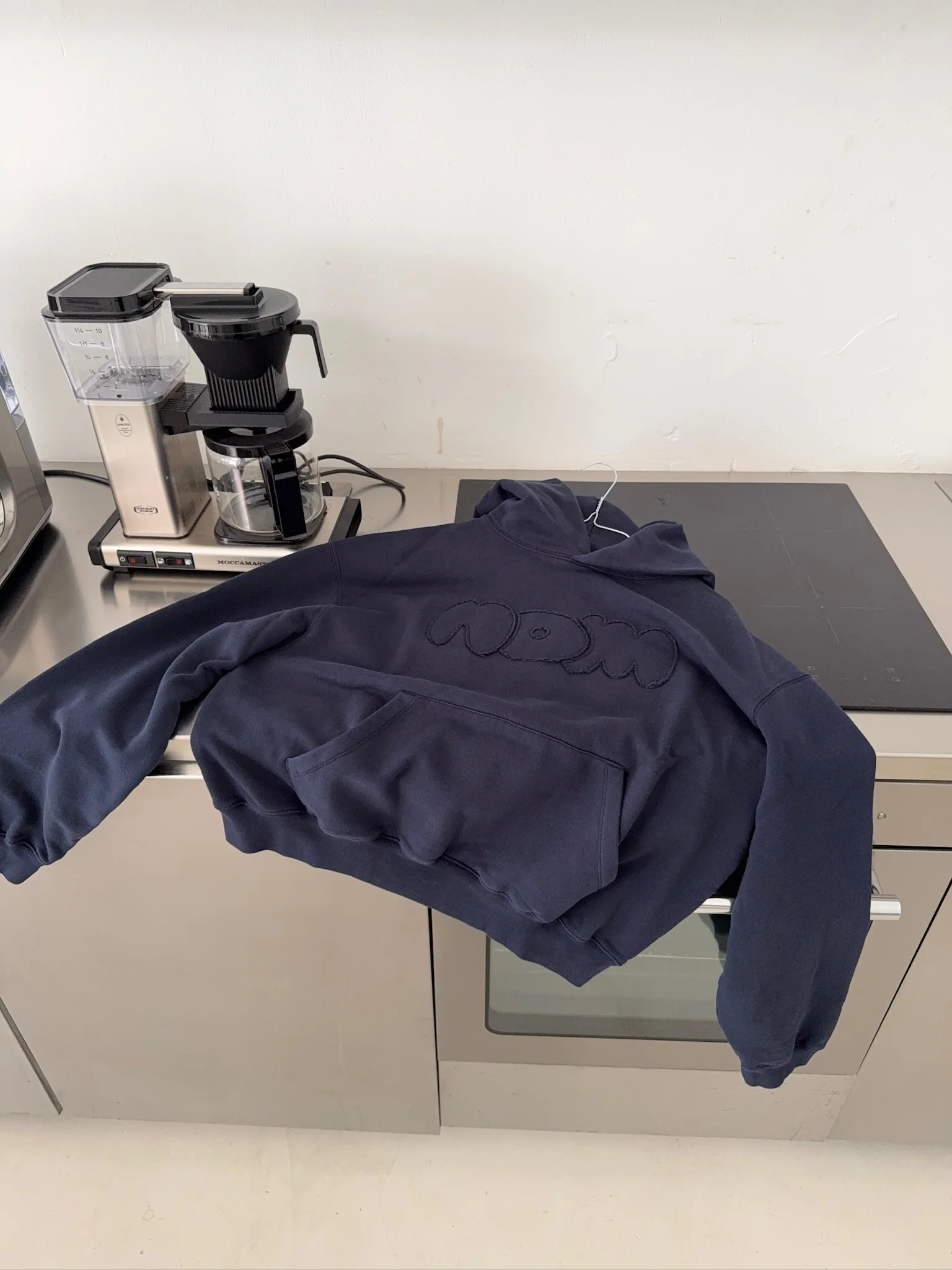 hoodie deep blue - Image 3