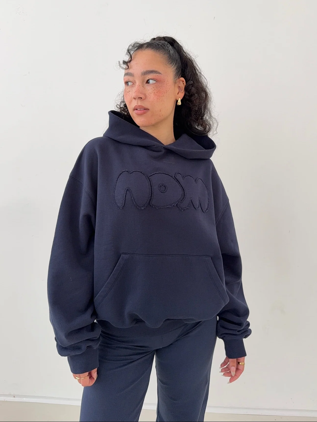 hoodie deep blue - Image 6