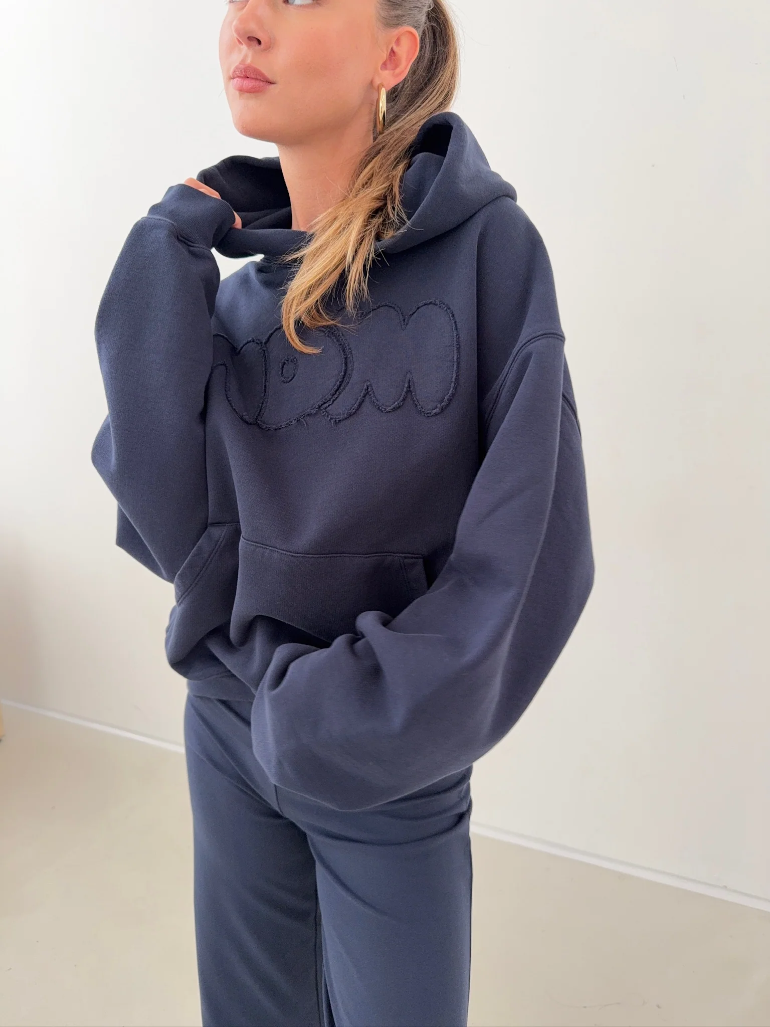 hoodie deep blue - Image 8