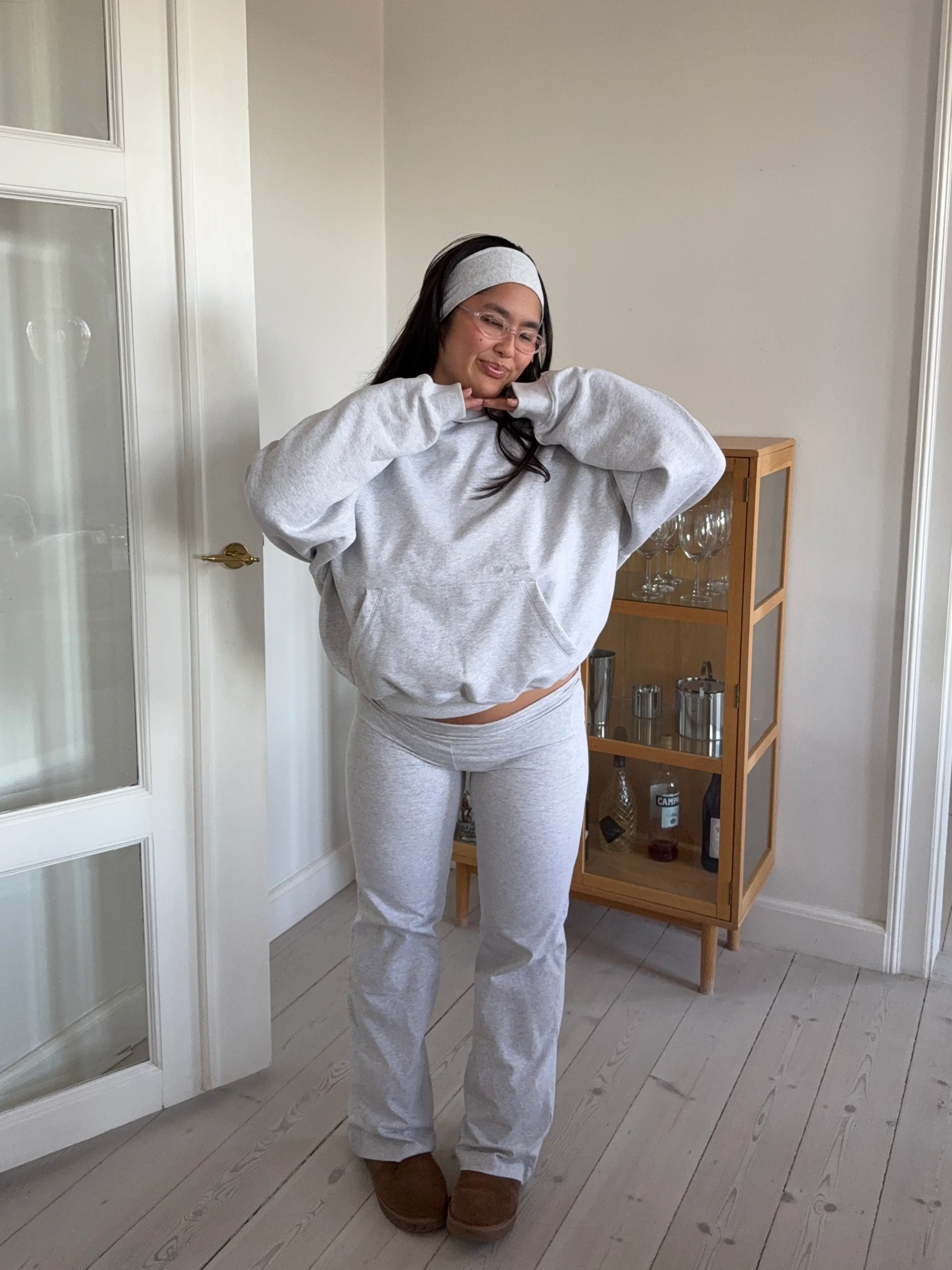 hoodie grey melange - Image 3