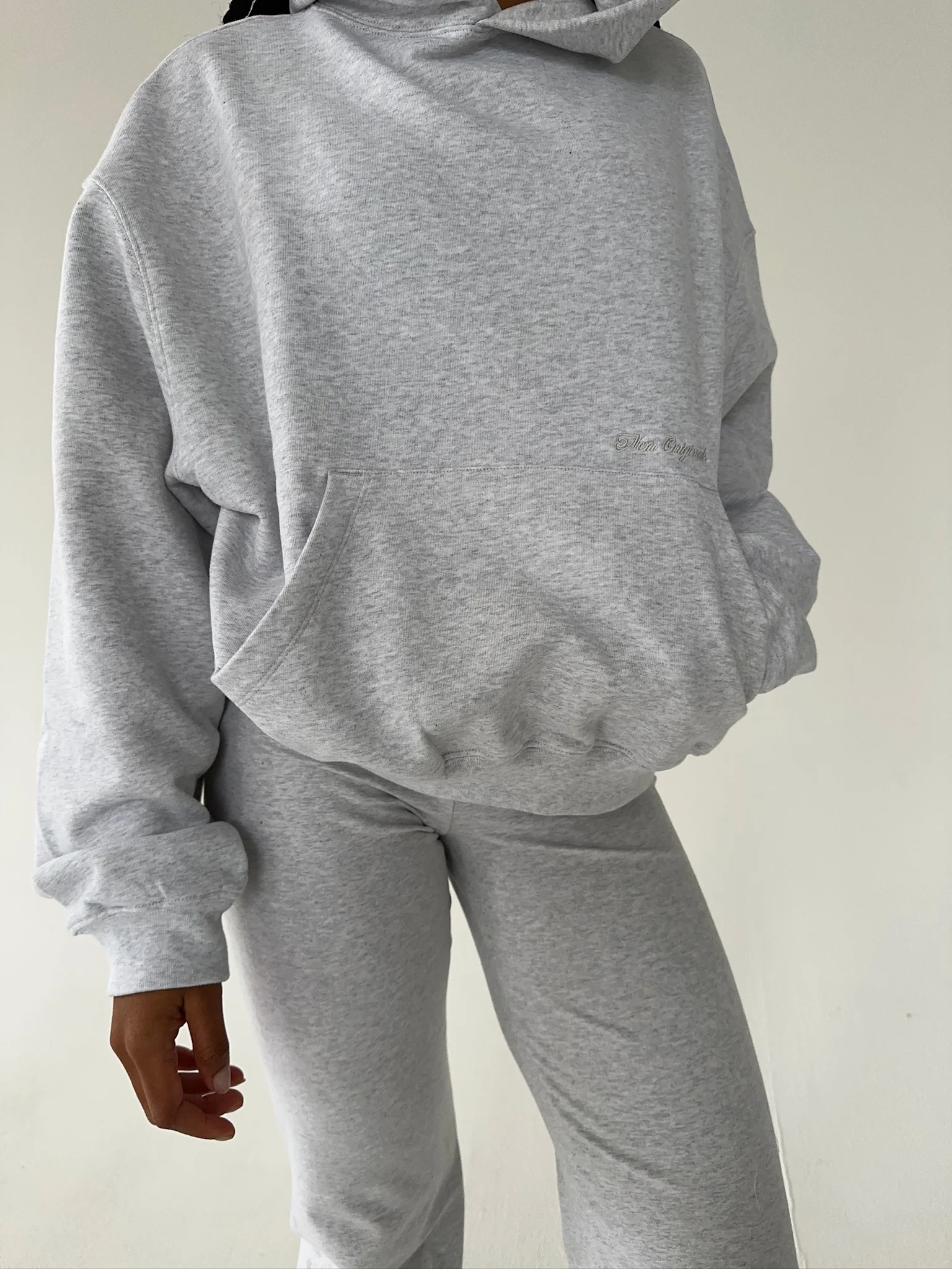 hoodie grey melange - Image 5