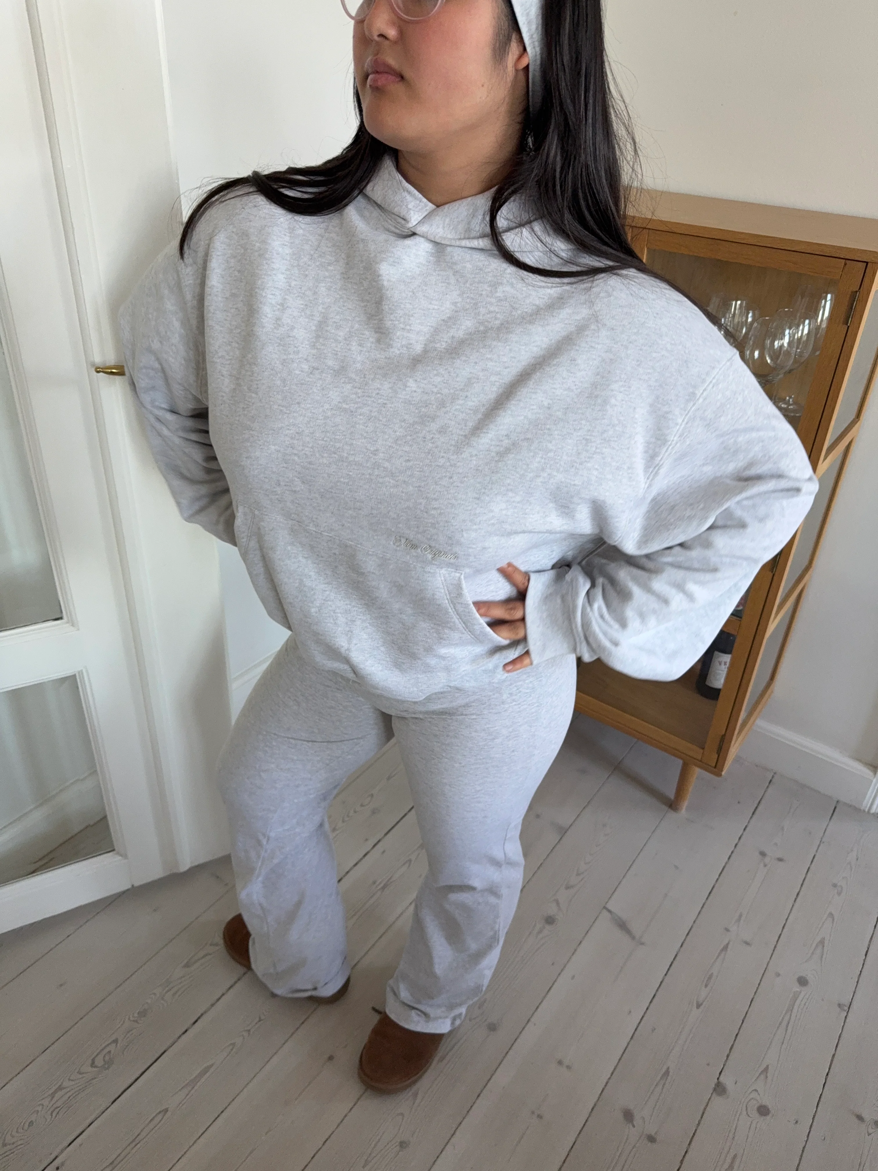 hoodie grey melange - Image 9