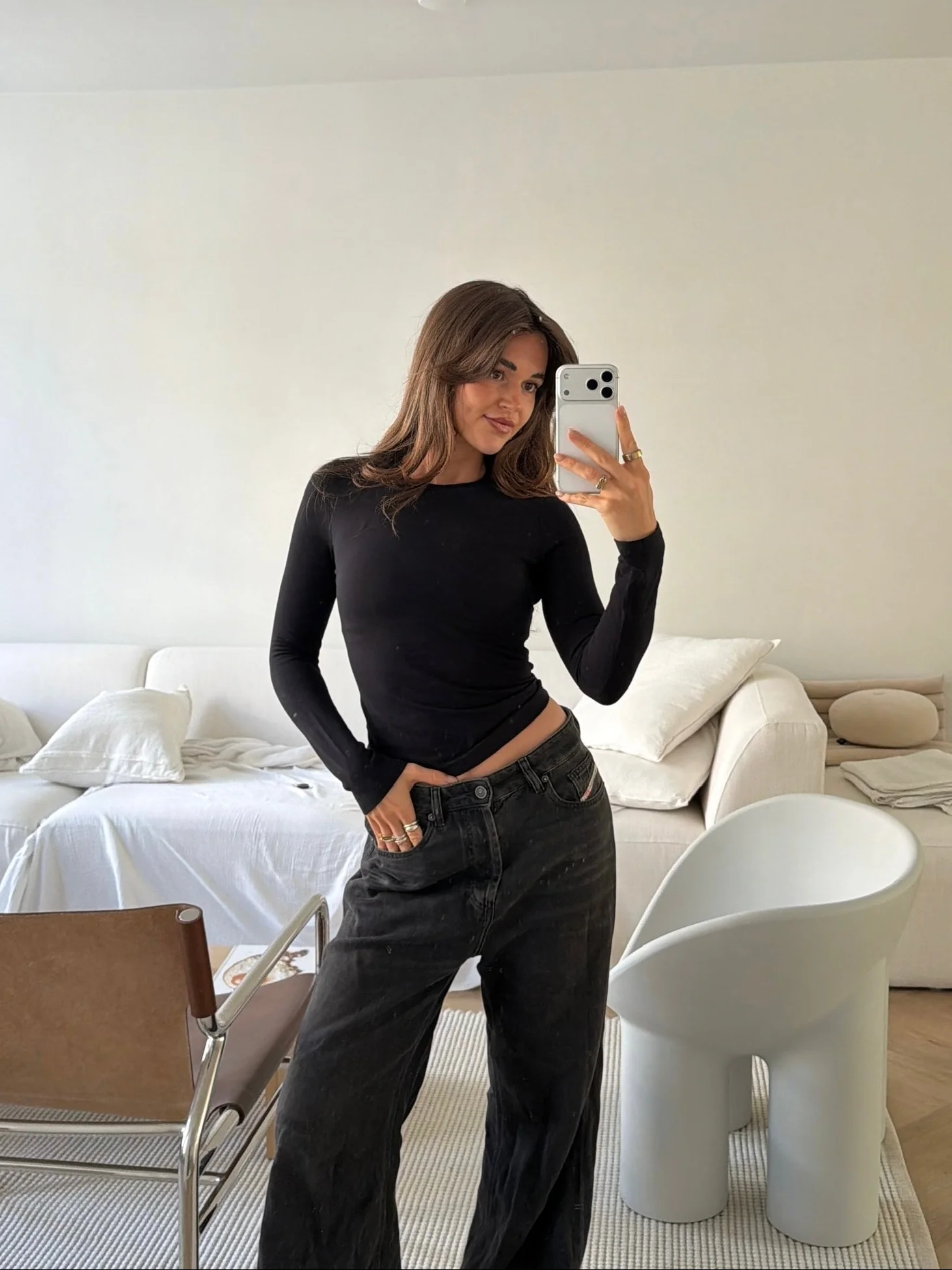 soft longsleeve long black - Image 3