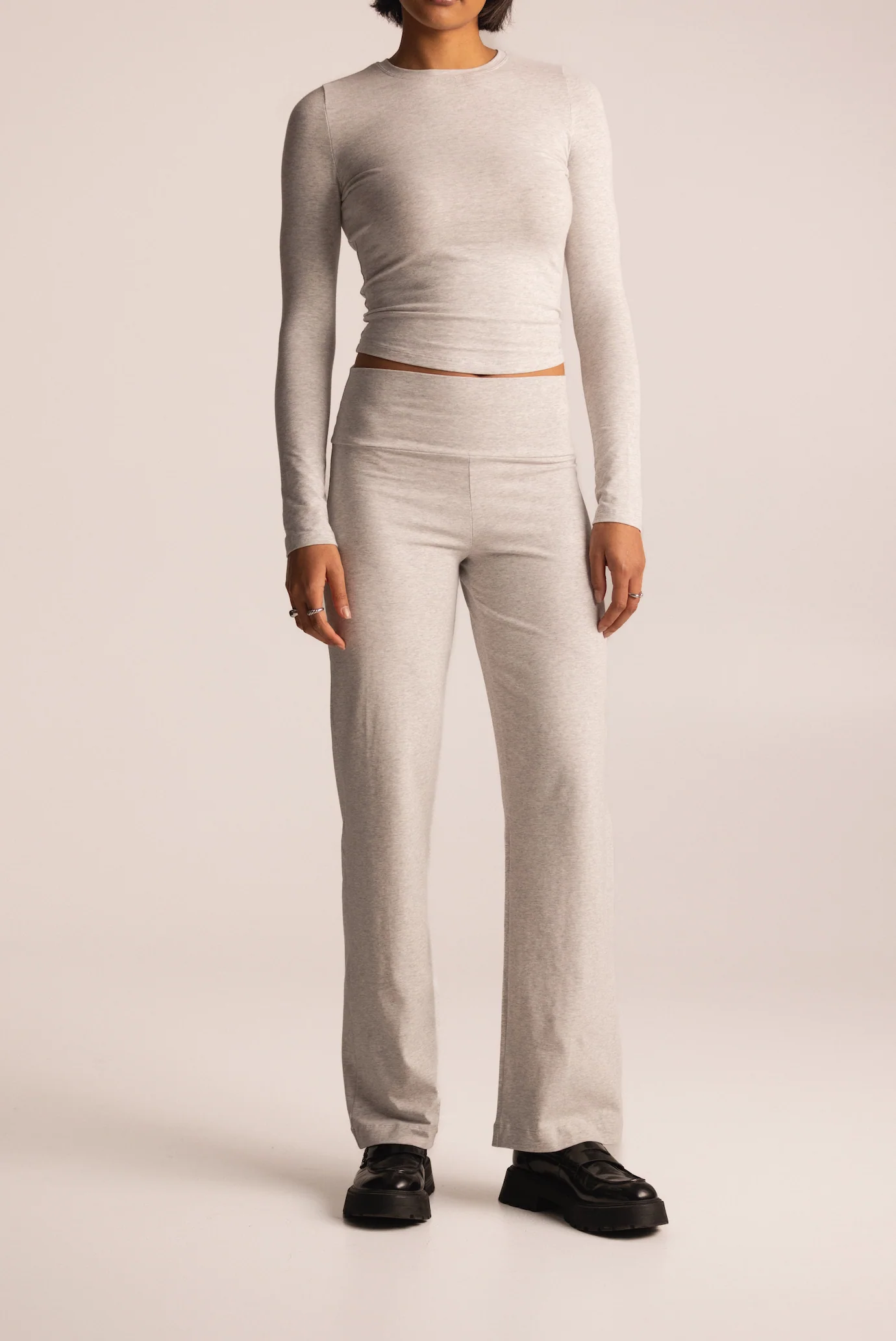 soft longsleeve long grey melange - Image 7