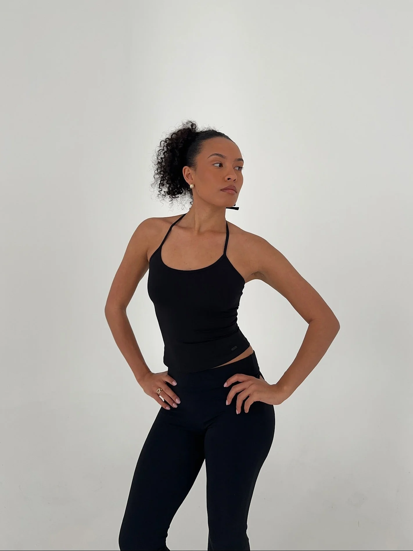 neckholder top black - Image 2