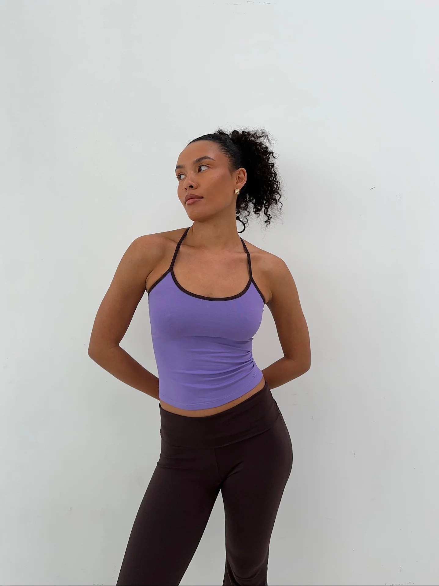 neckholder top lilac - Image 4