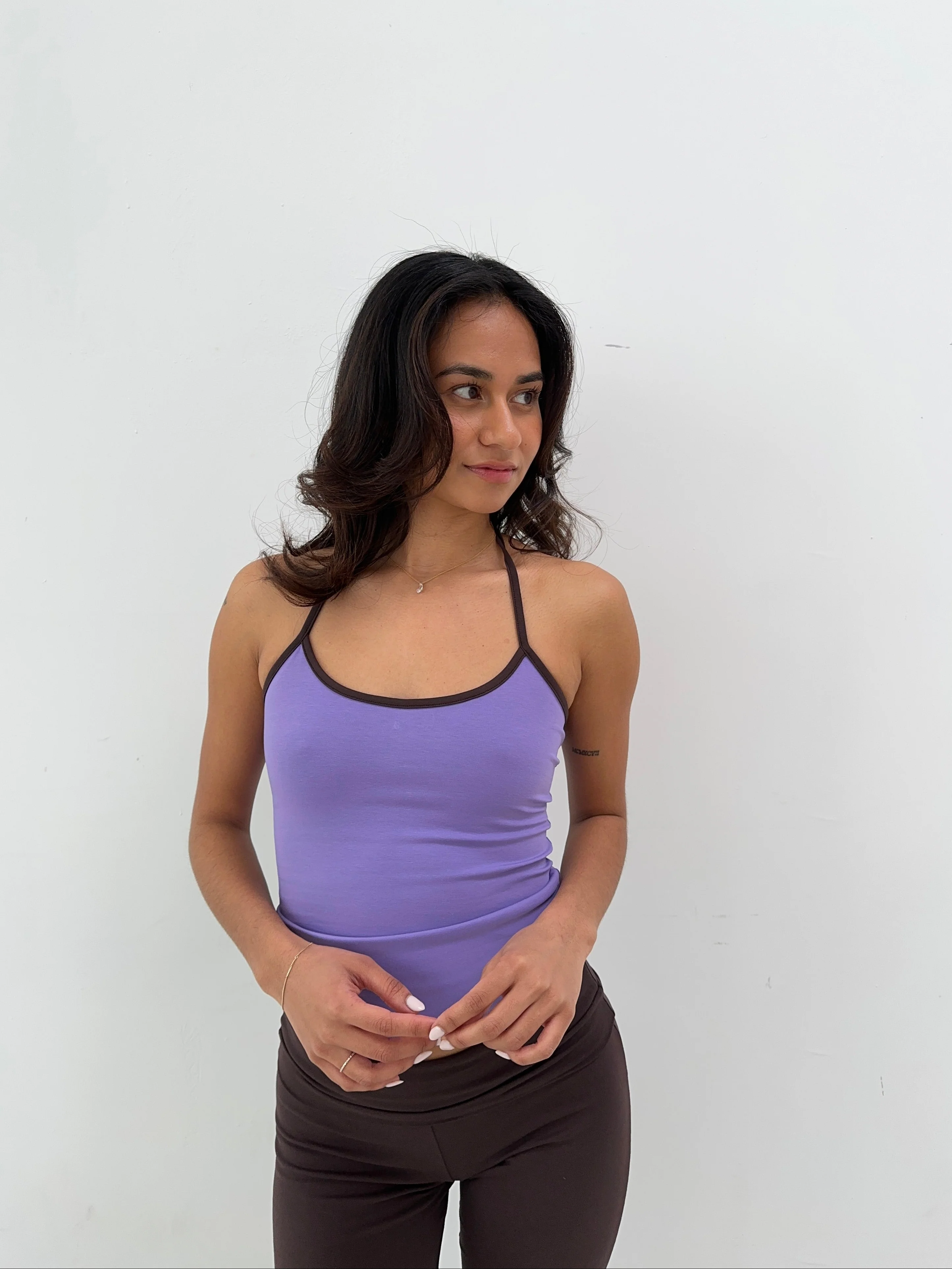 neckholder top lilac - Image 6