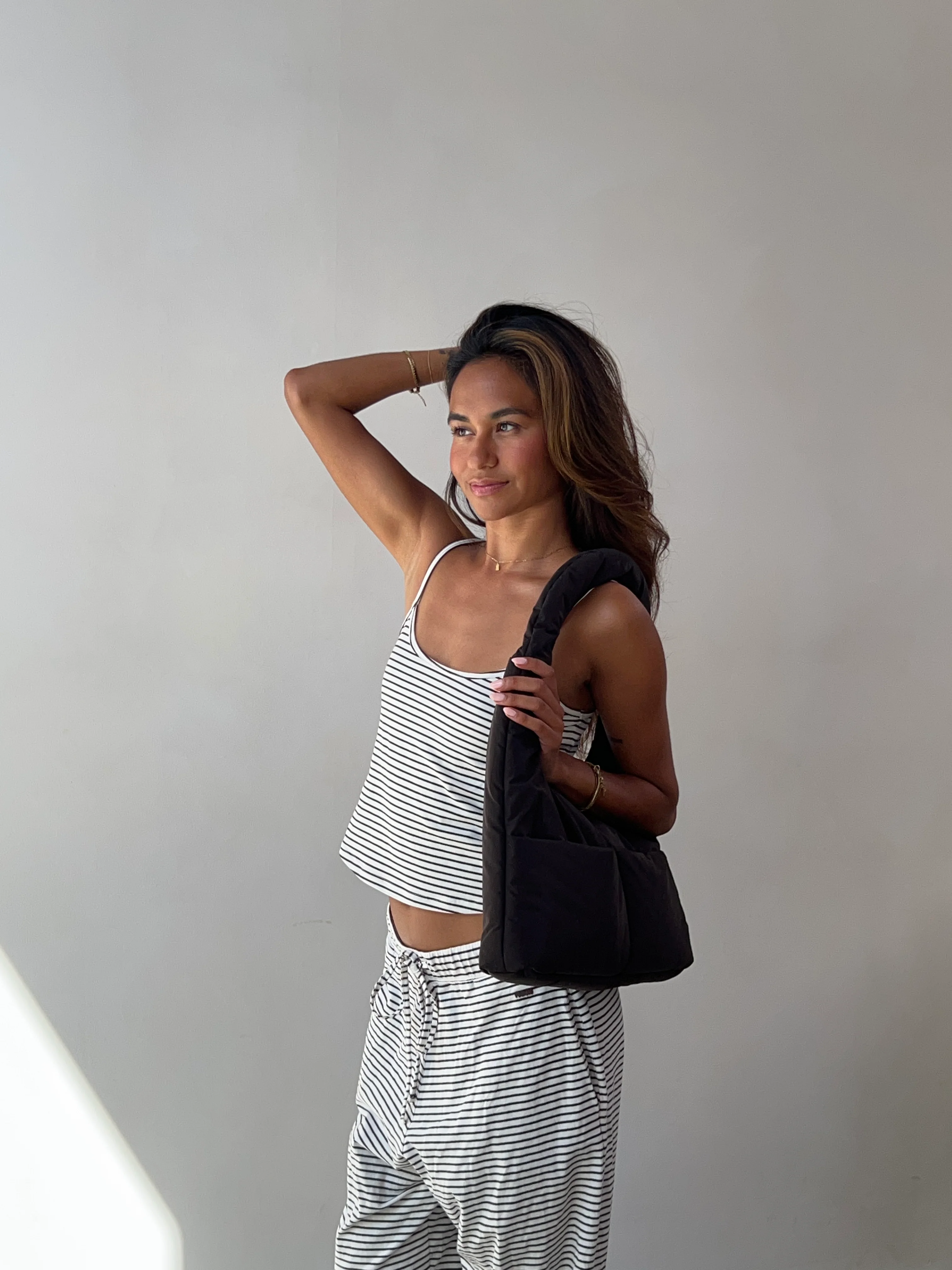 nylon bag brown - Image 7