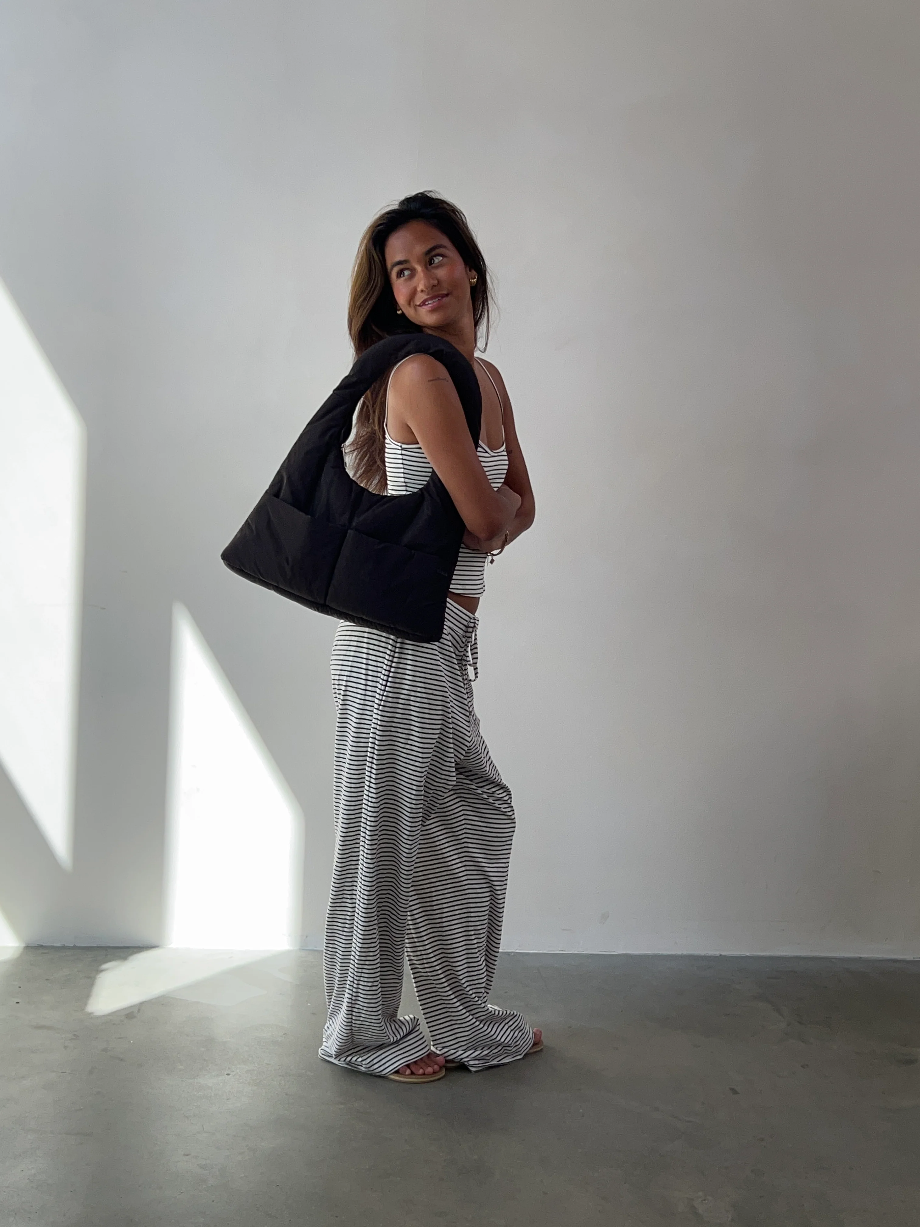 nylon bag brown - Image 8