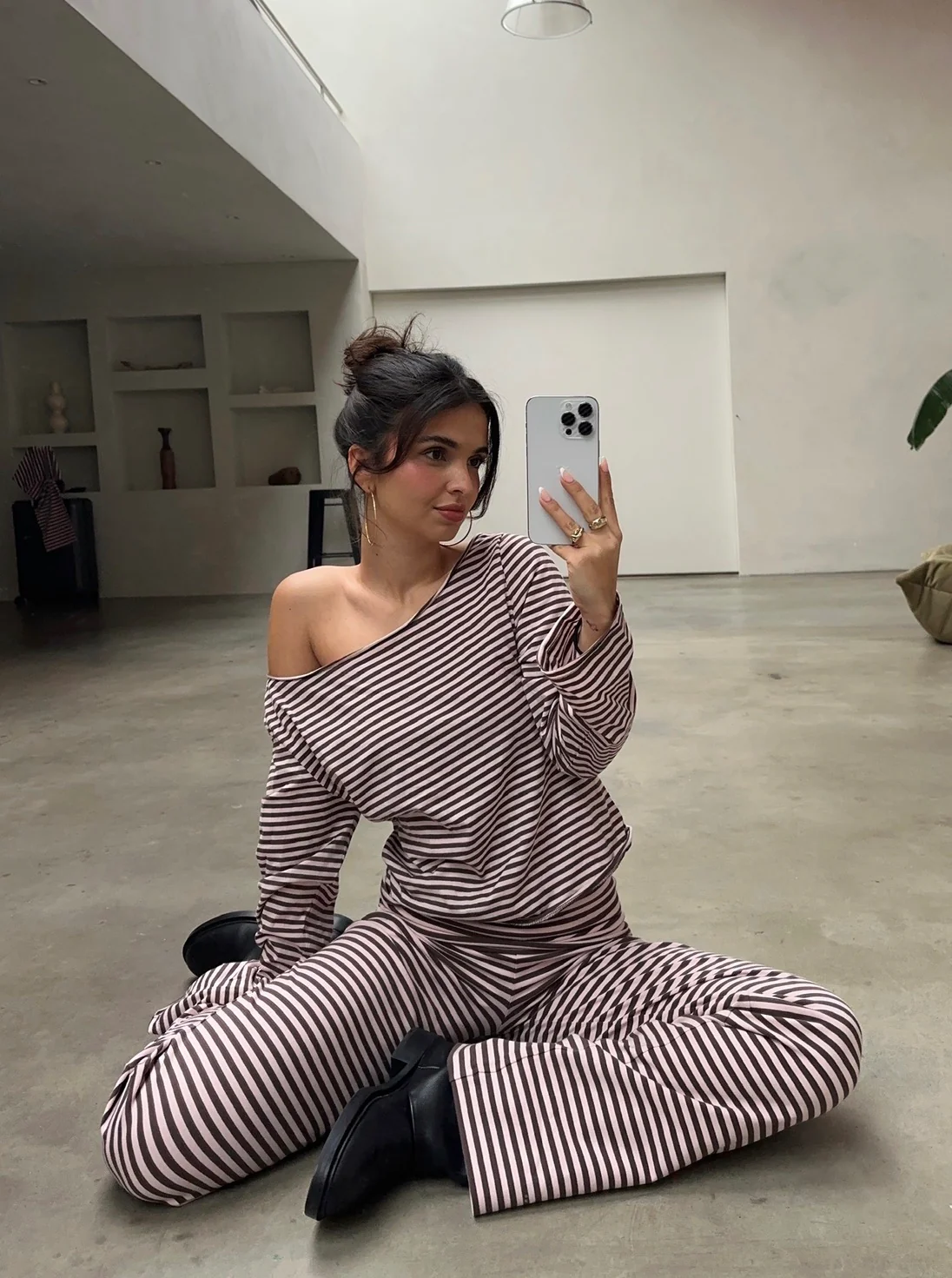 offshoulder longsleeve strawberry chocolate - Image 5