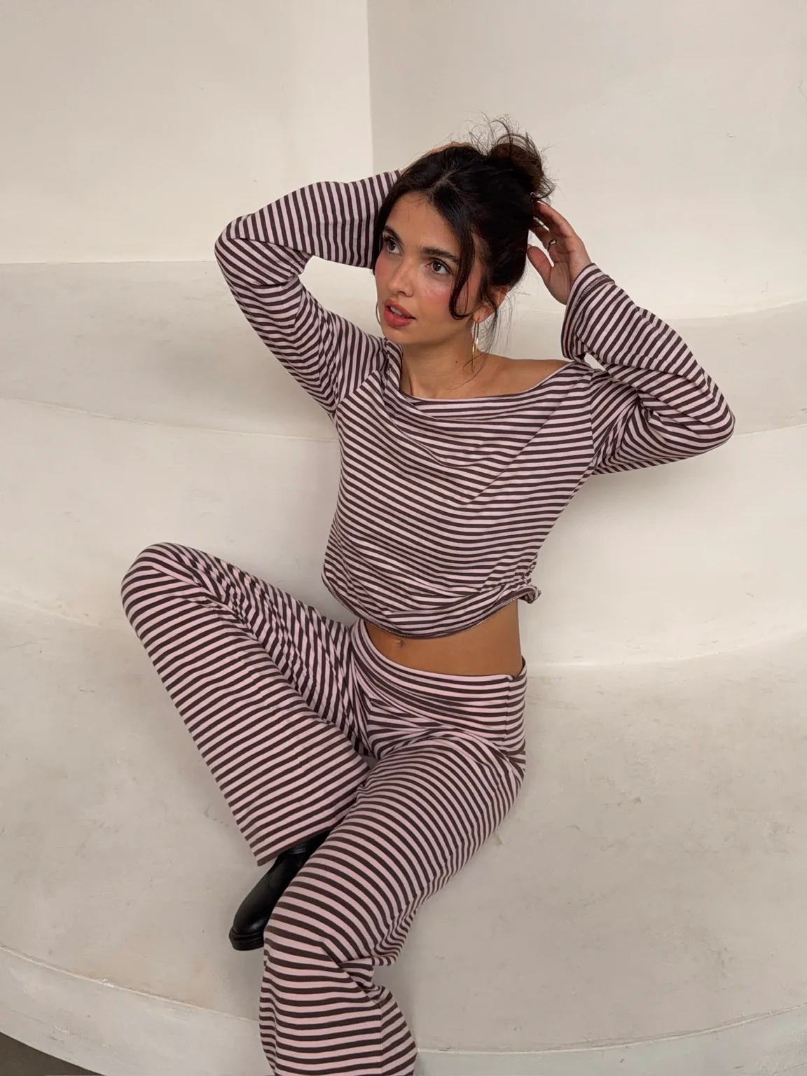 offshoulder longsleeve strawberry chocolate - Image 7