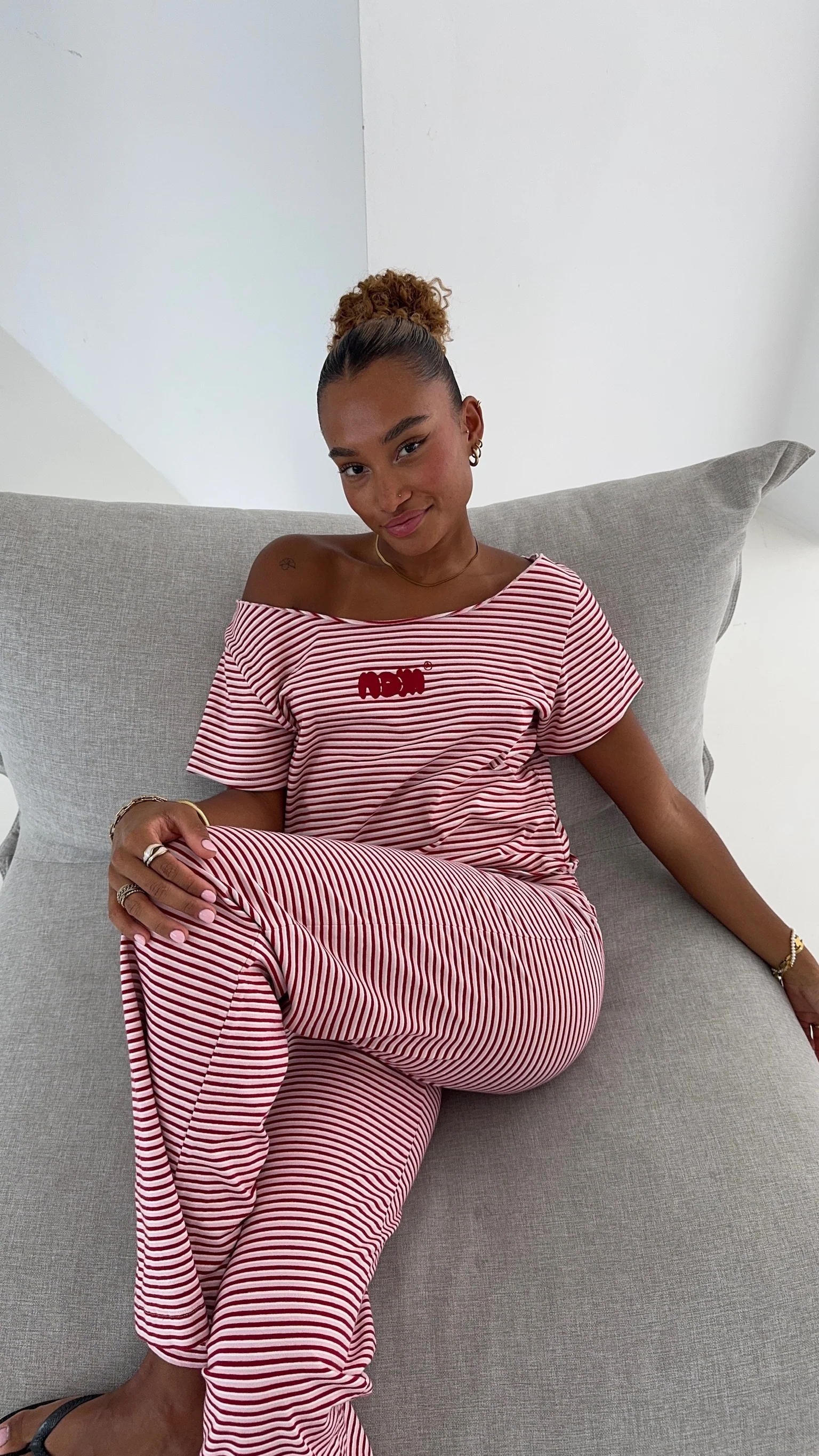 offshoulder tee lucky stripes - Image 11