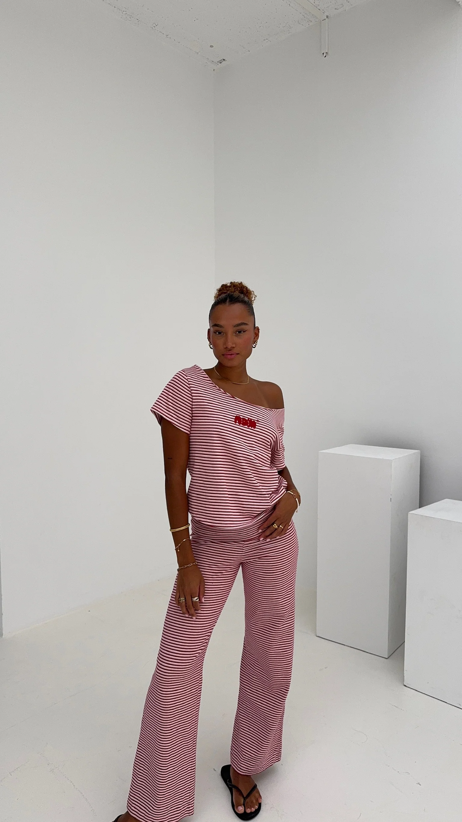 offshoulder tee lucky stripes - Image 12