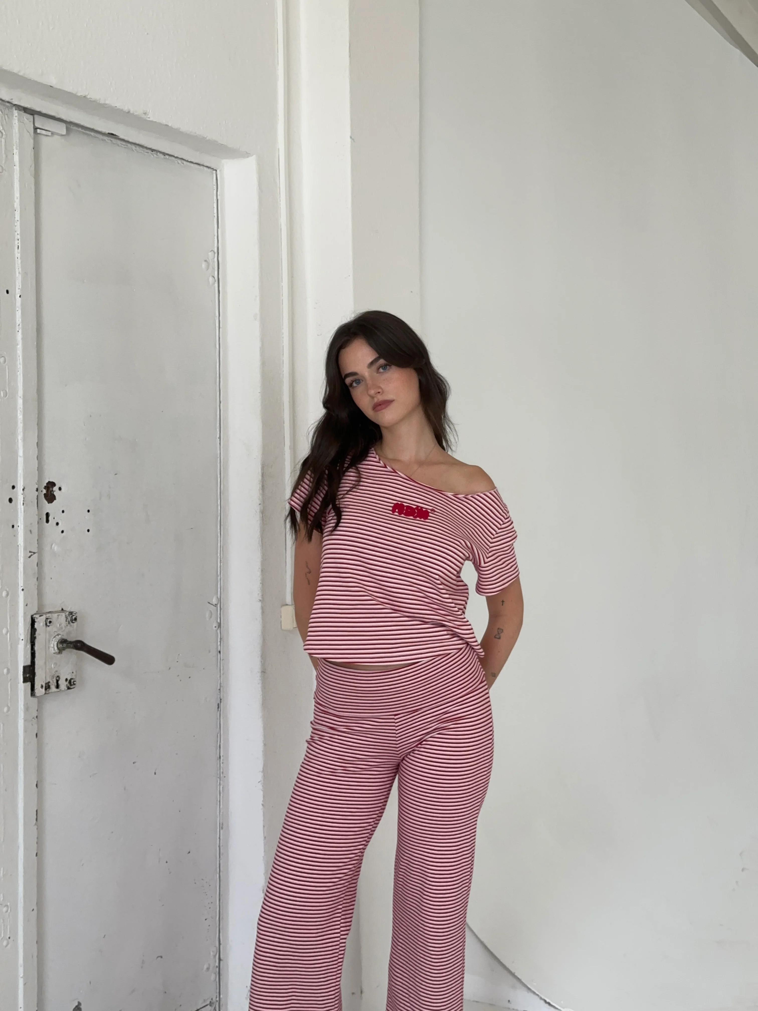 offshoulder tee lucky stripes - Image 5