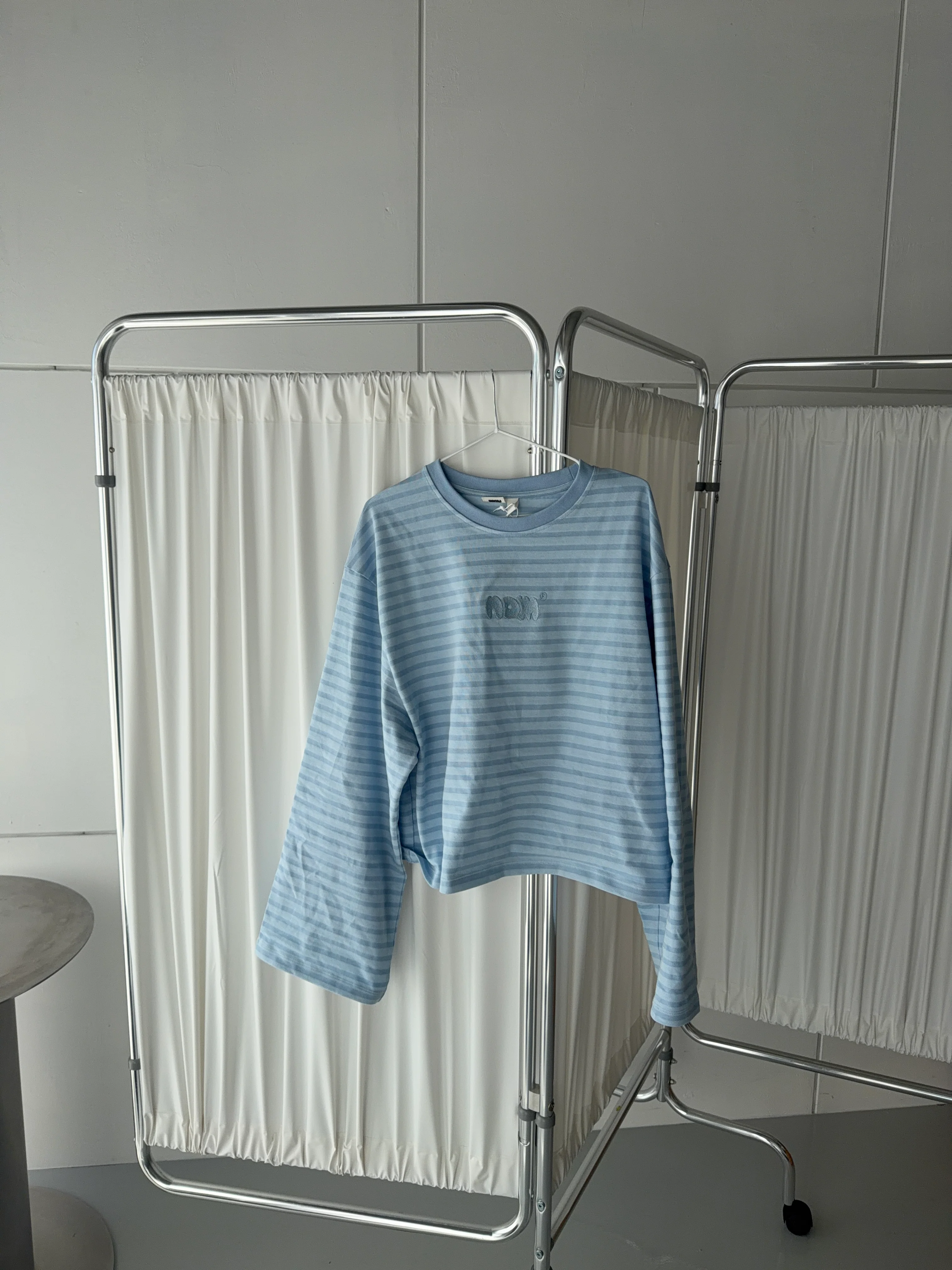 oversized longsleeve blue stripes - Image 12