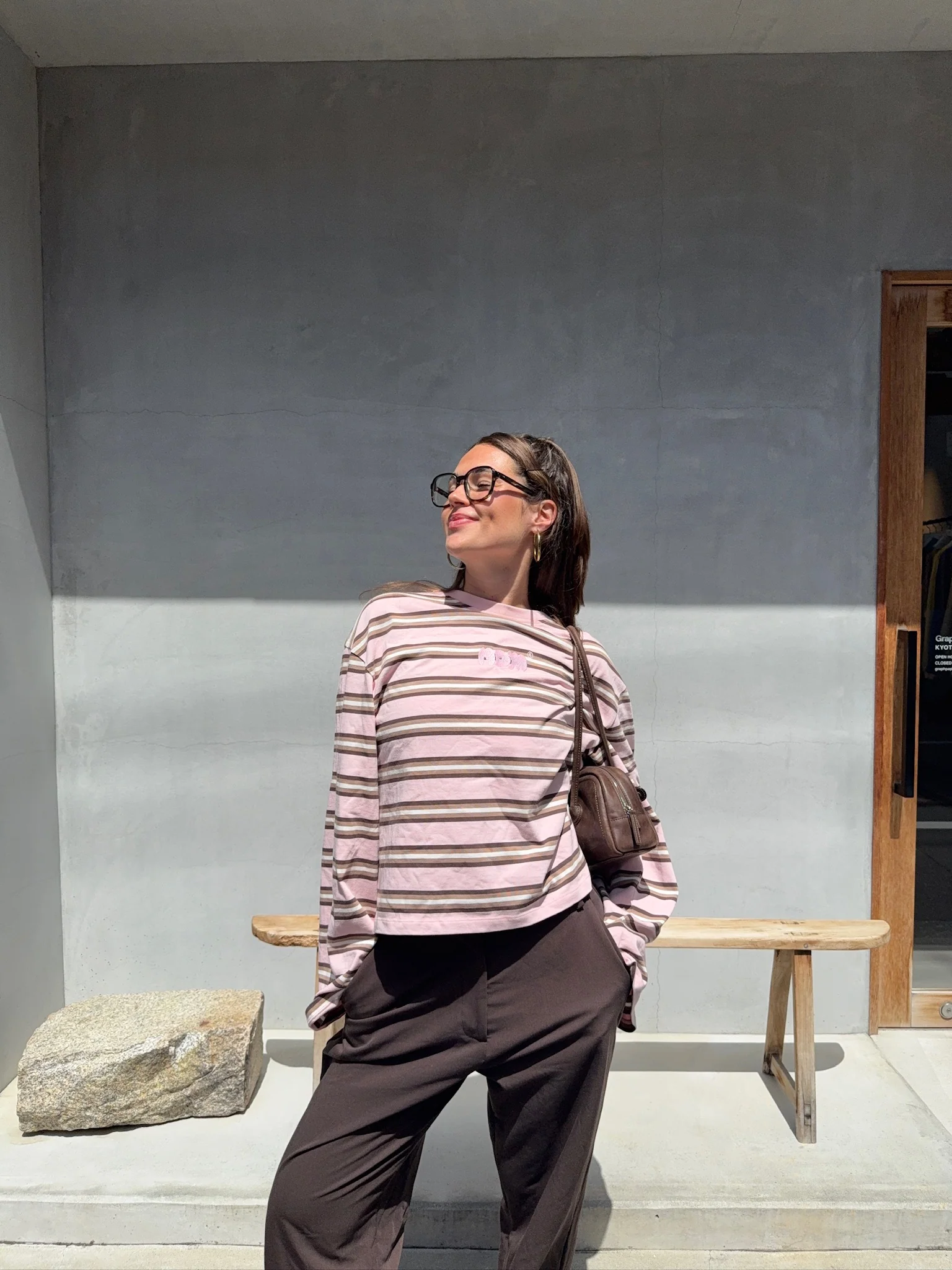 oversized longsleeve strawberry cream stripes - Image 9