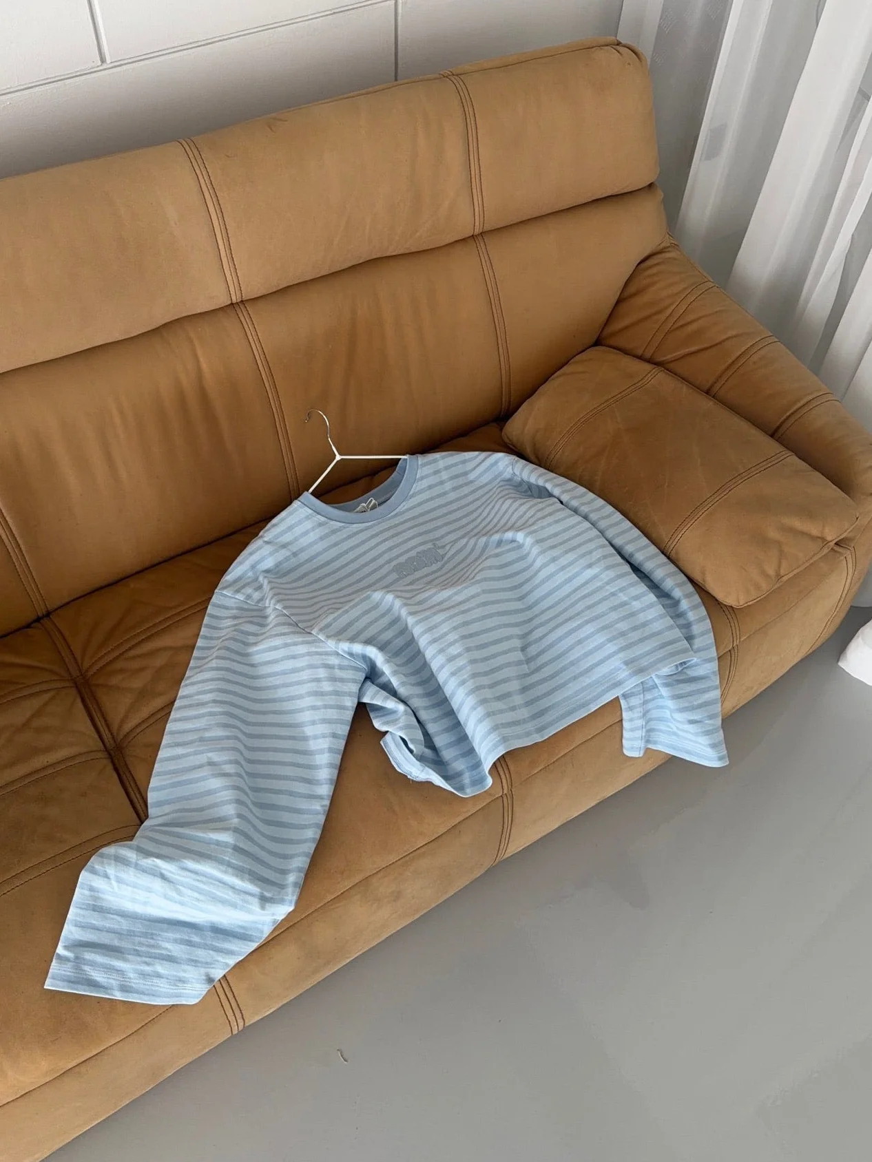 oversized longsleeve blue stripes - Image 6