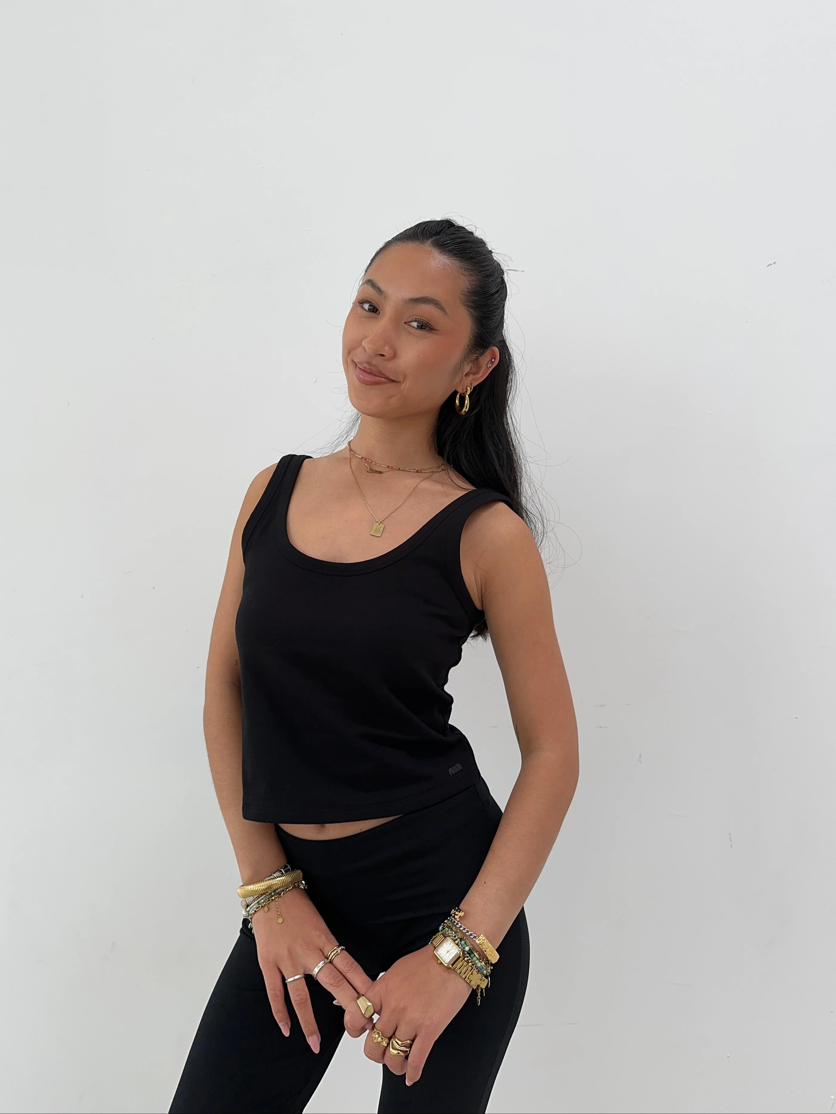 scoop tank black - Image 8