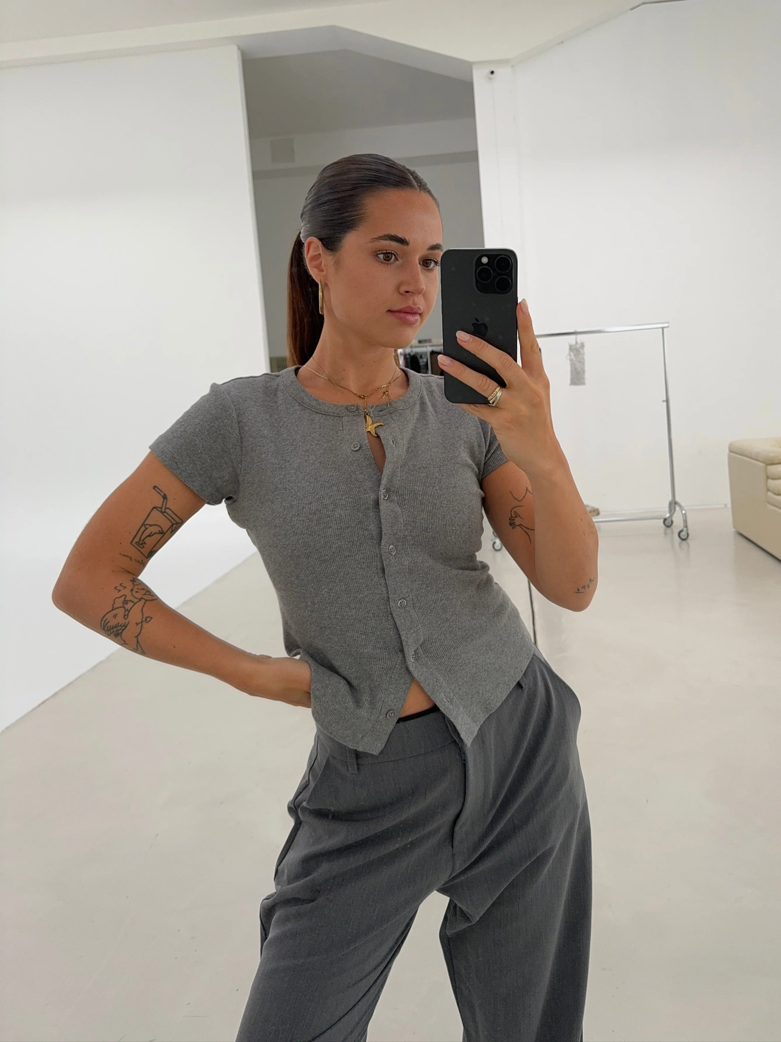 all day suit pants grey - Image 8