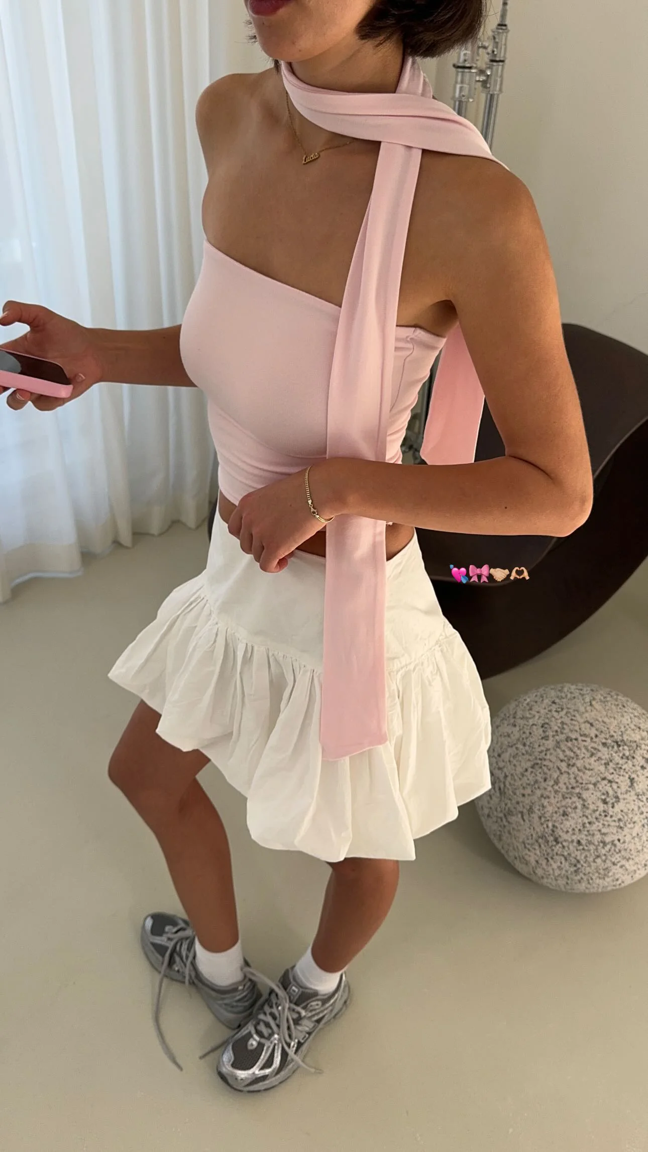 sleek tube top baby pink - Image 5