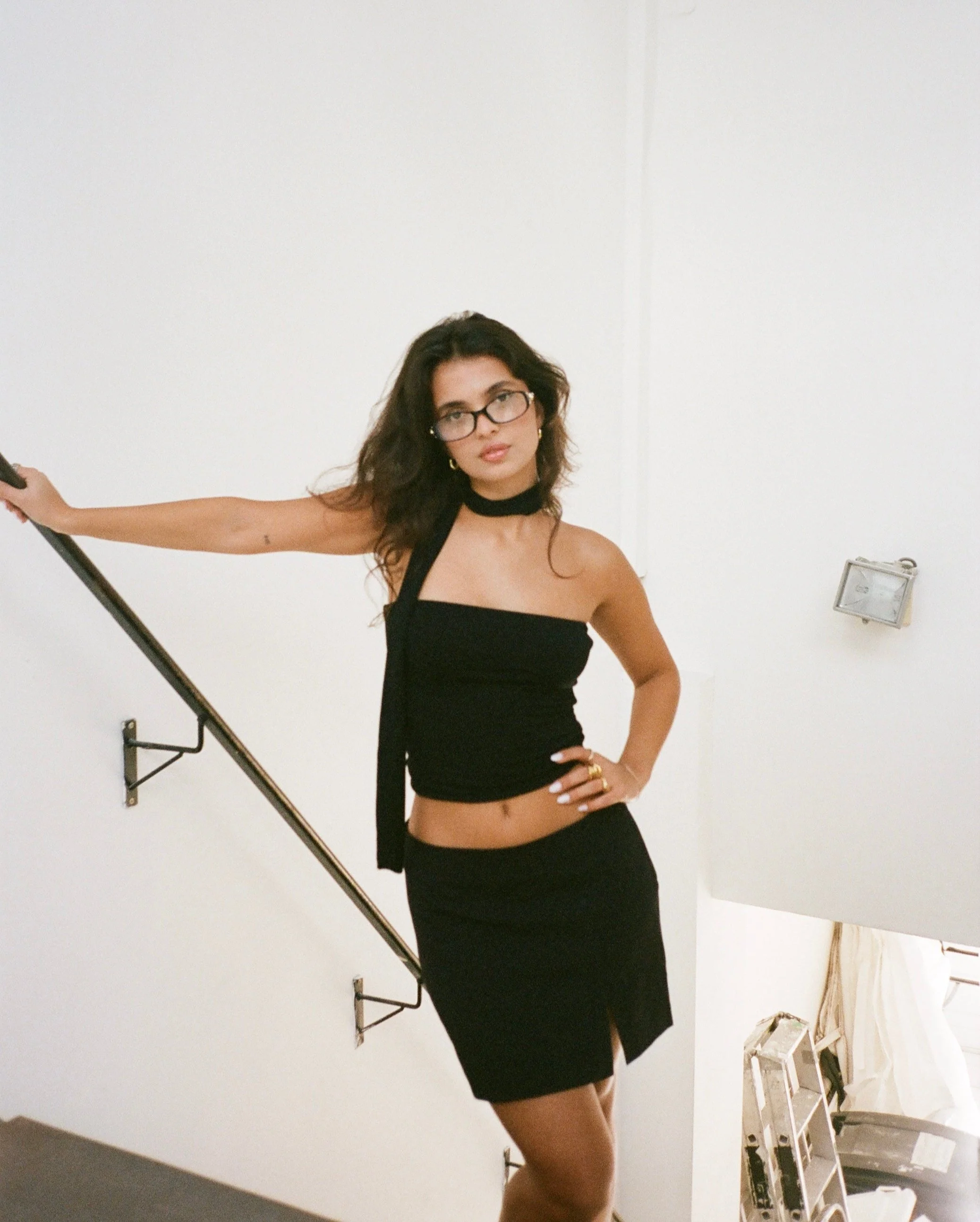 sleek tube top black - Image 8