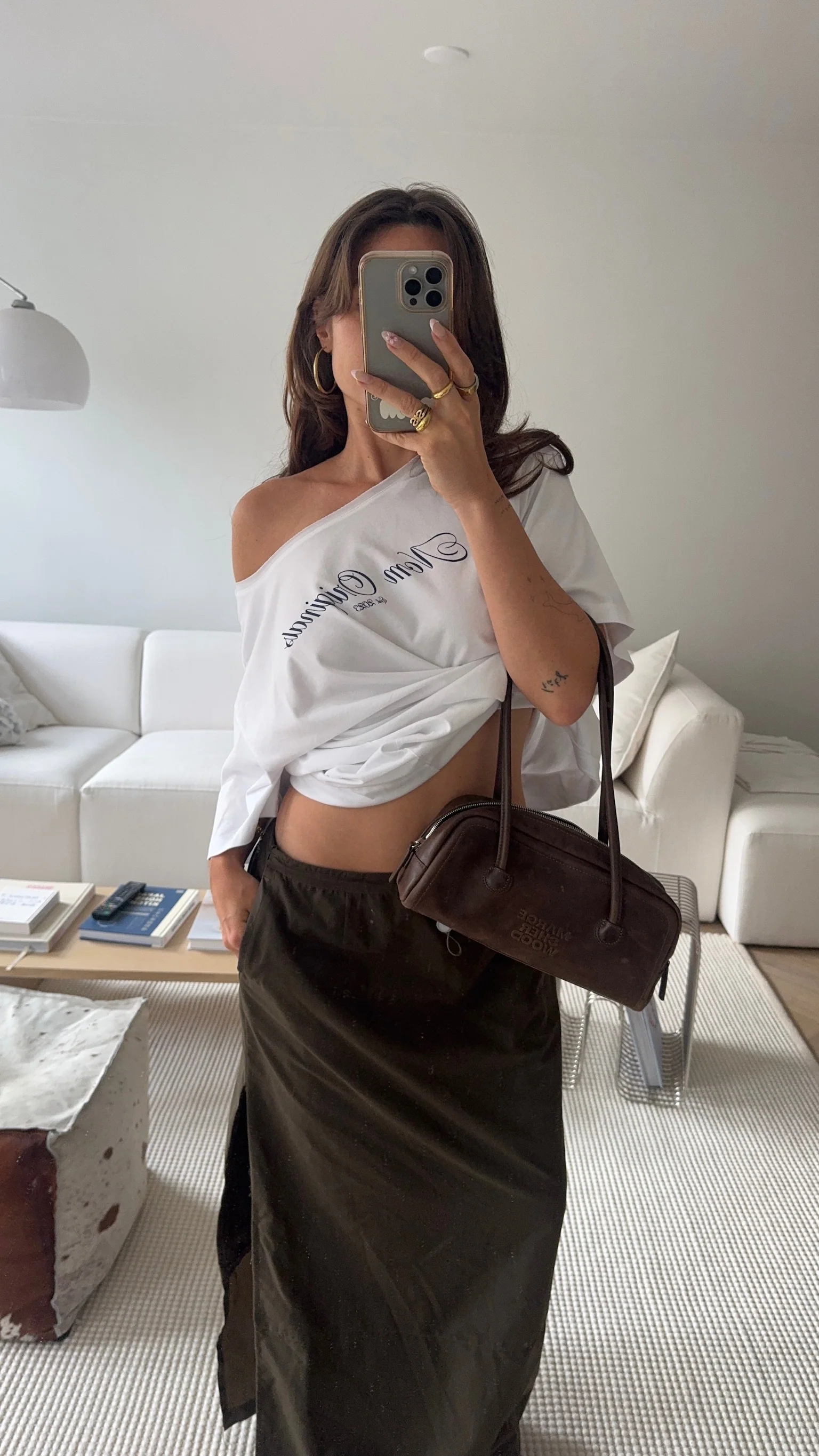 slouchy tee dreamy white - Image 4