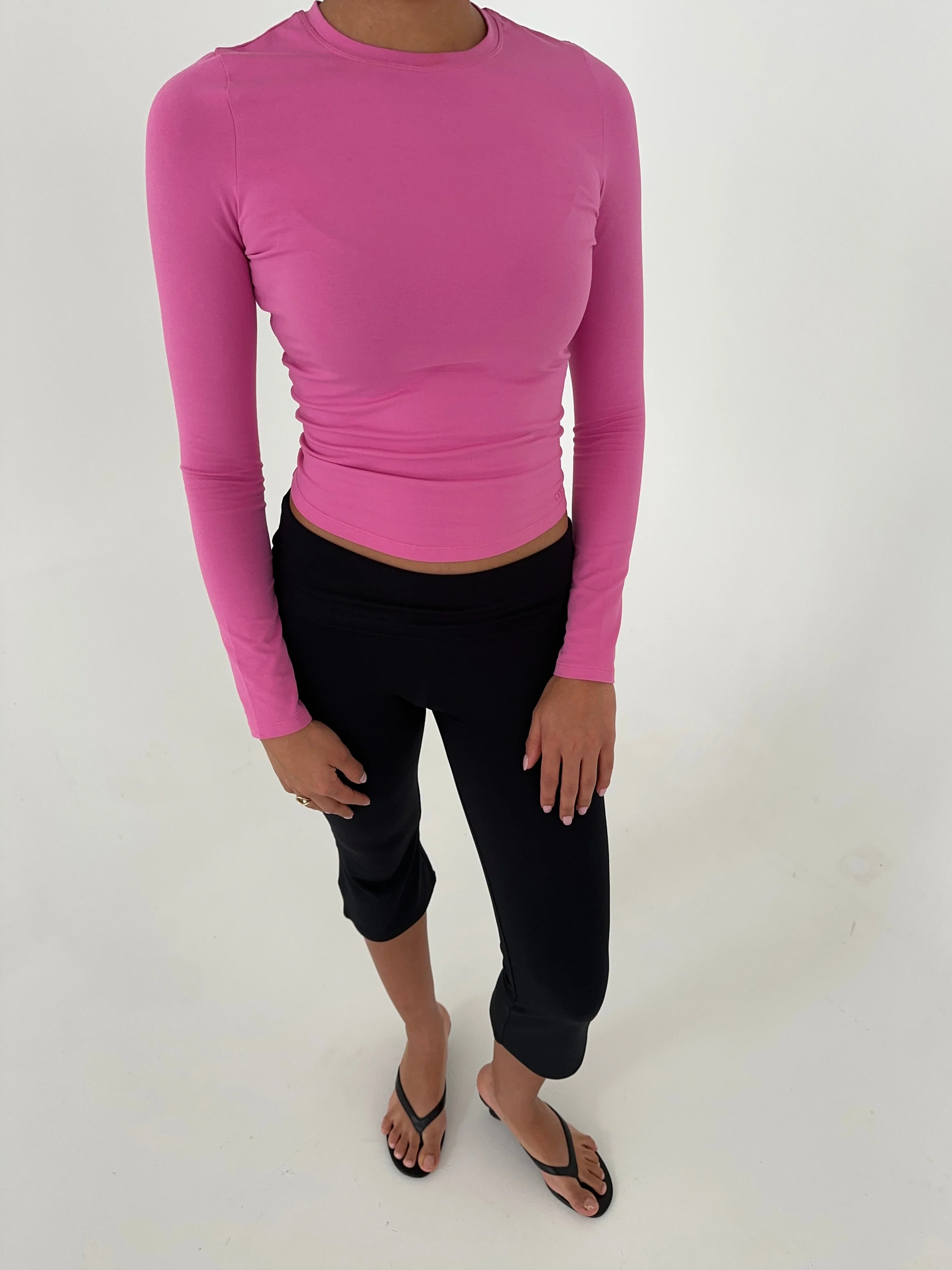 soft longsleeve long magenta - Image 4