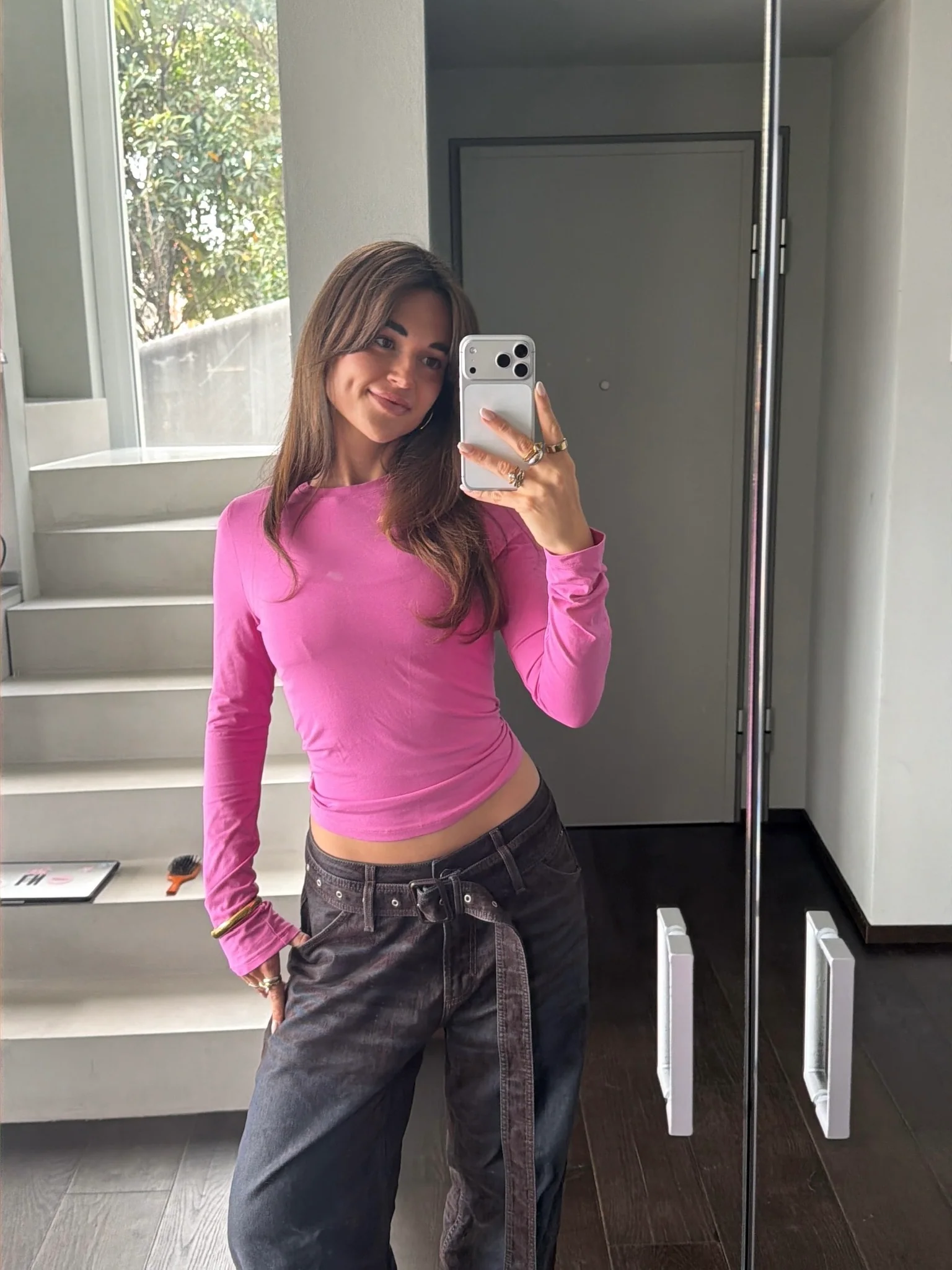 soft longsleeve long magenta - Image 5