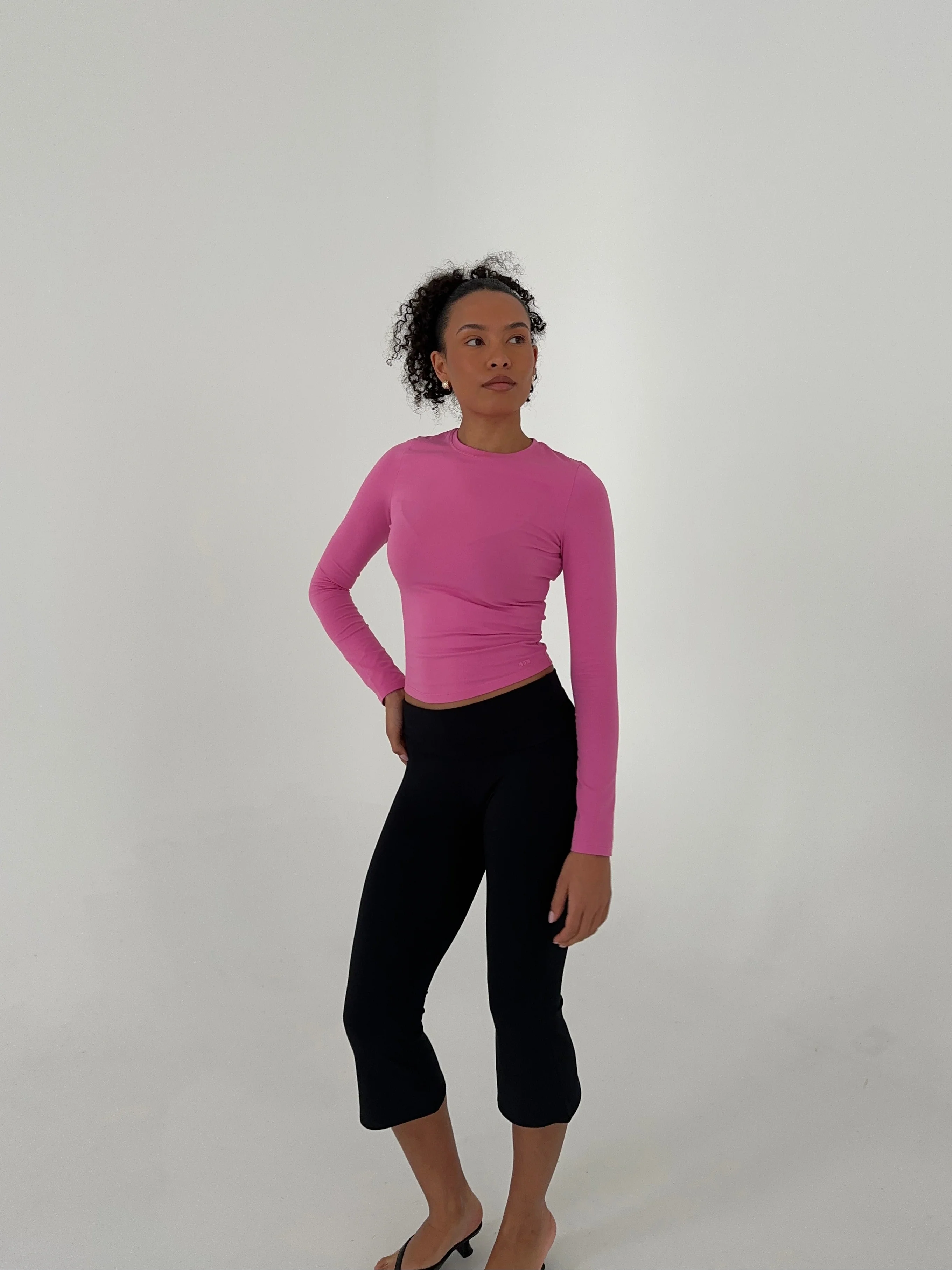 soft longsleeve long magenta - Image 6