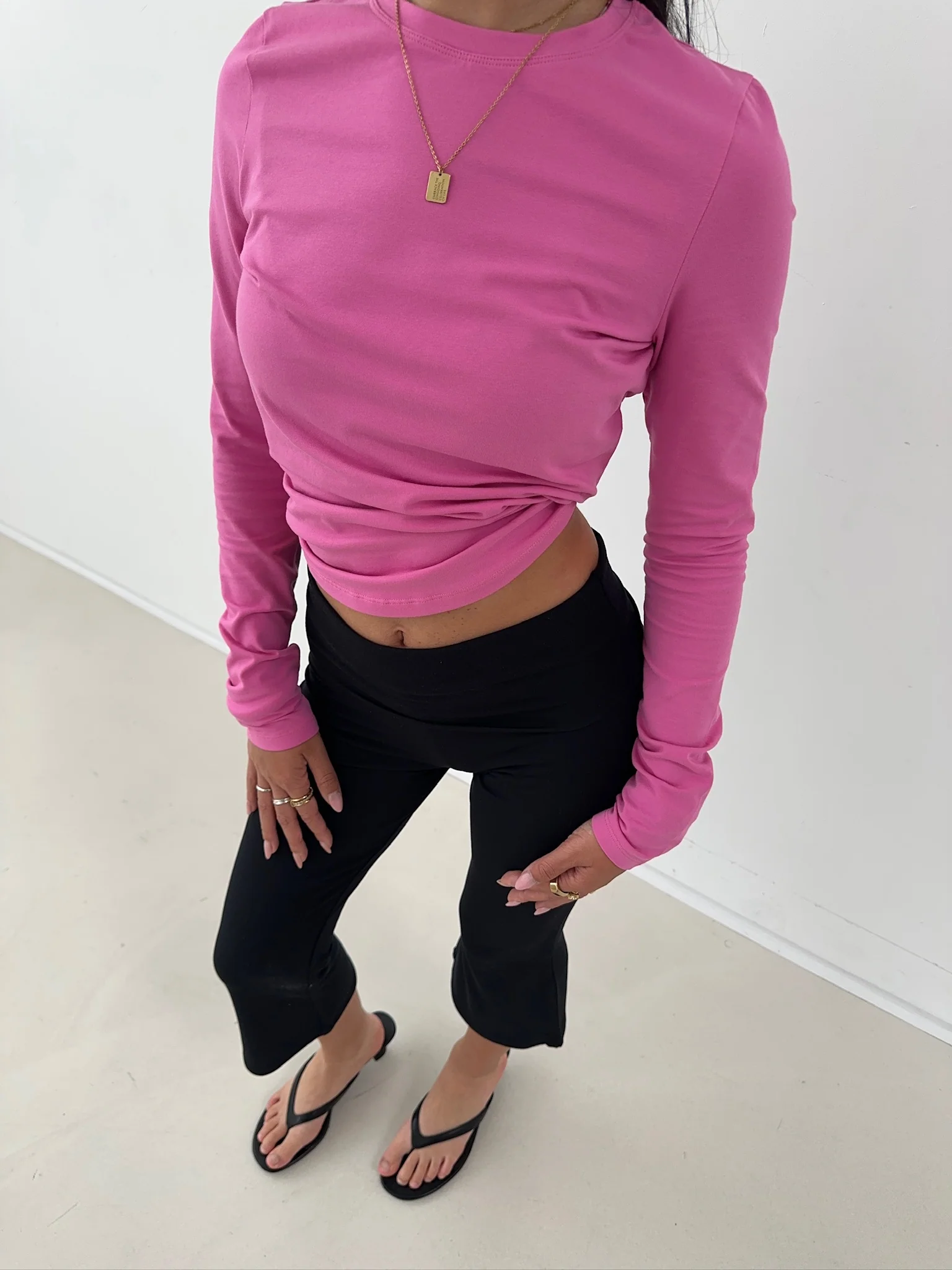 soft longsleeve long magenta - Image 8