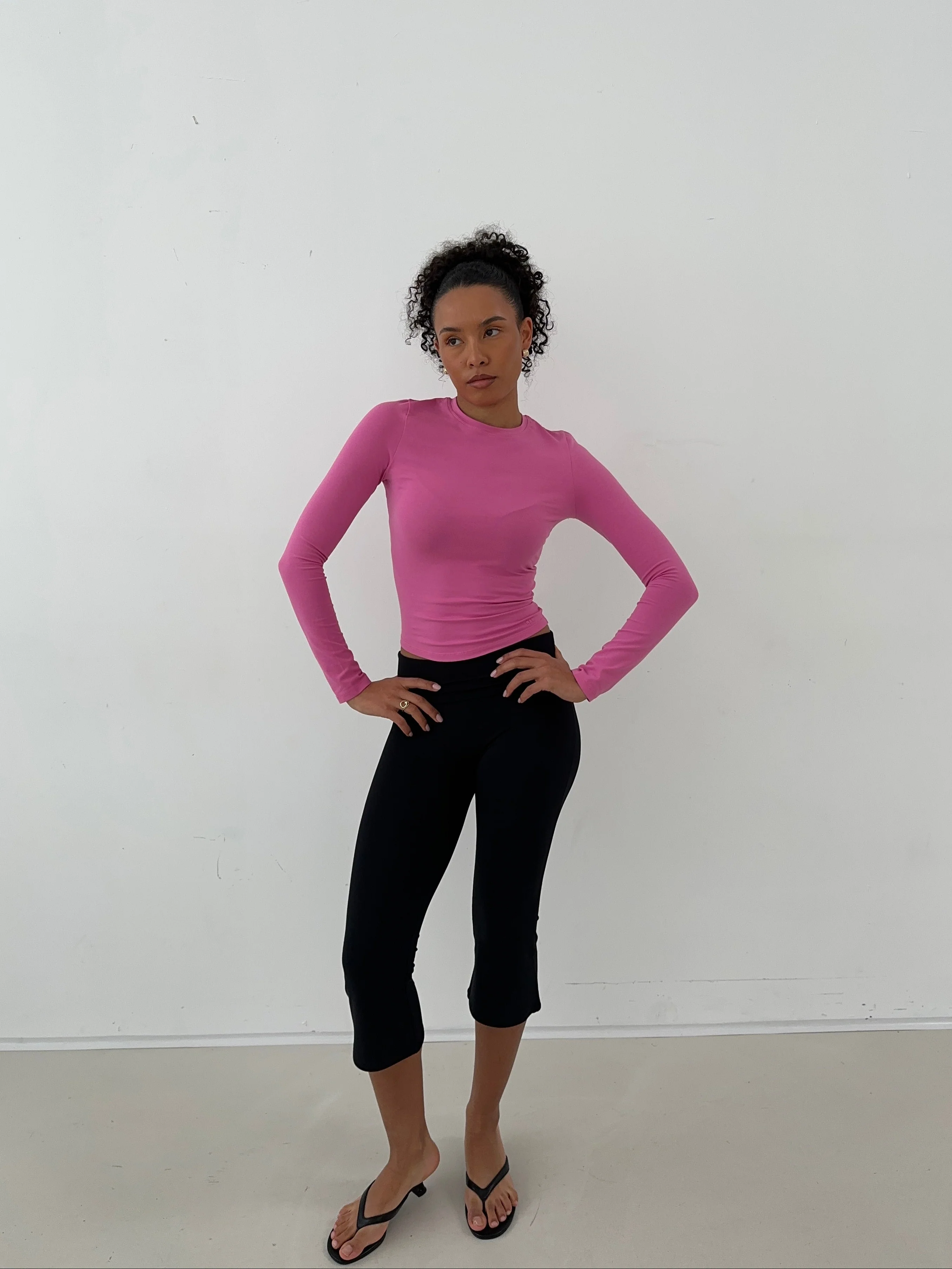 soft longsleeve long magenta - Image 9